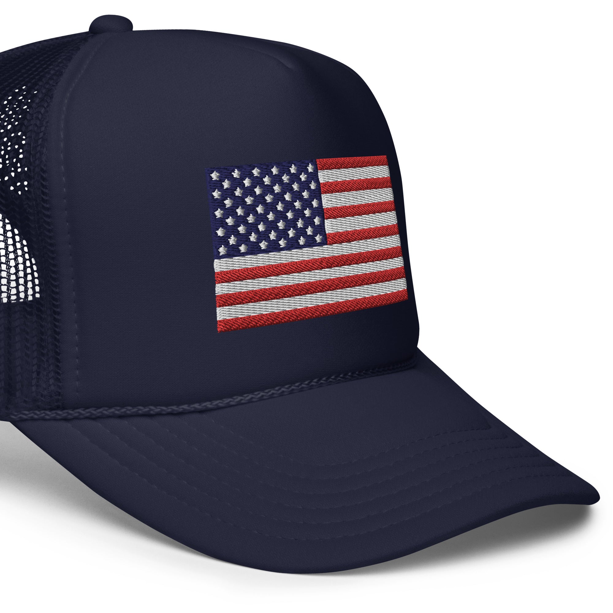 AMERICAN FLAG Foam trucker hat