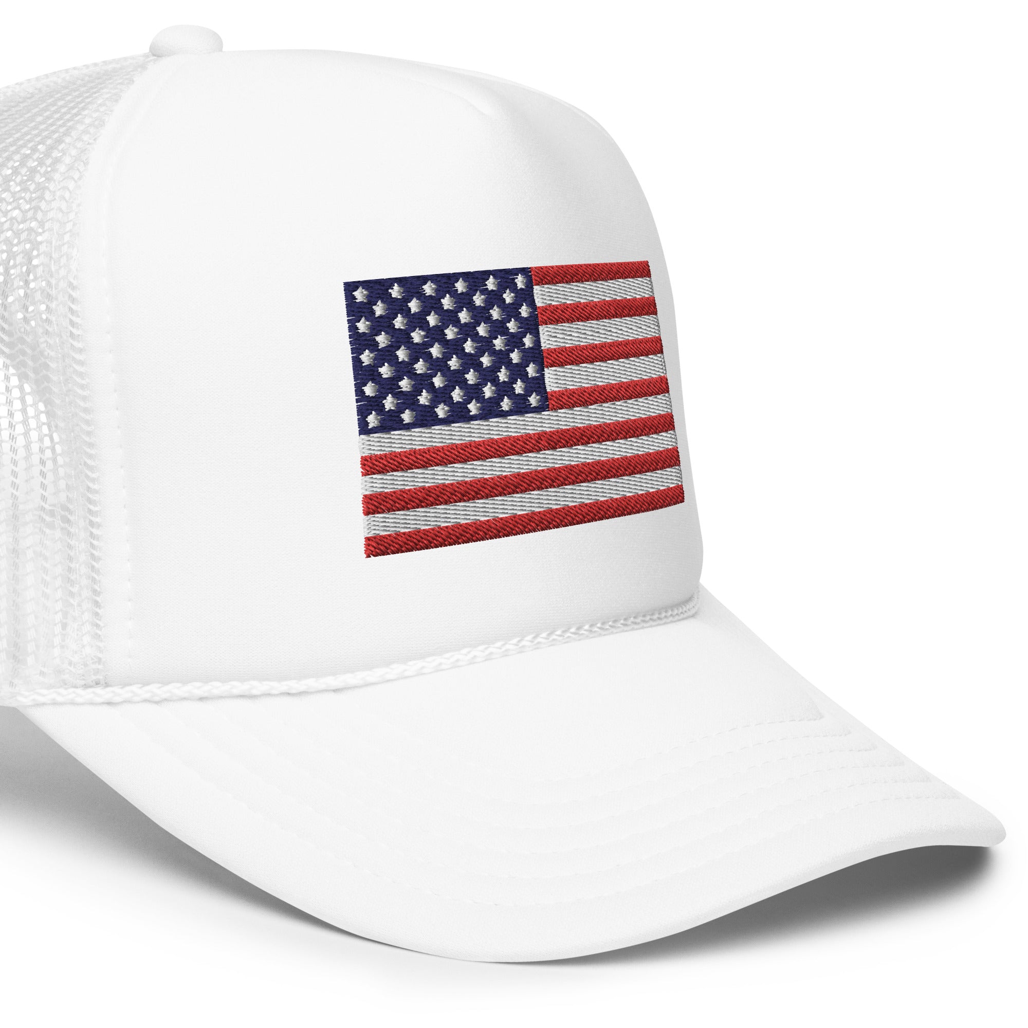 AMERICAN FLAG Foam trucker hat
