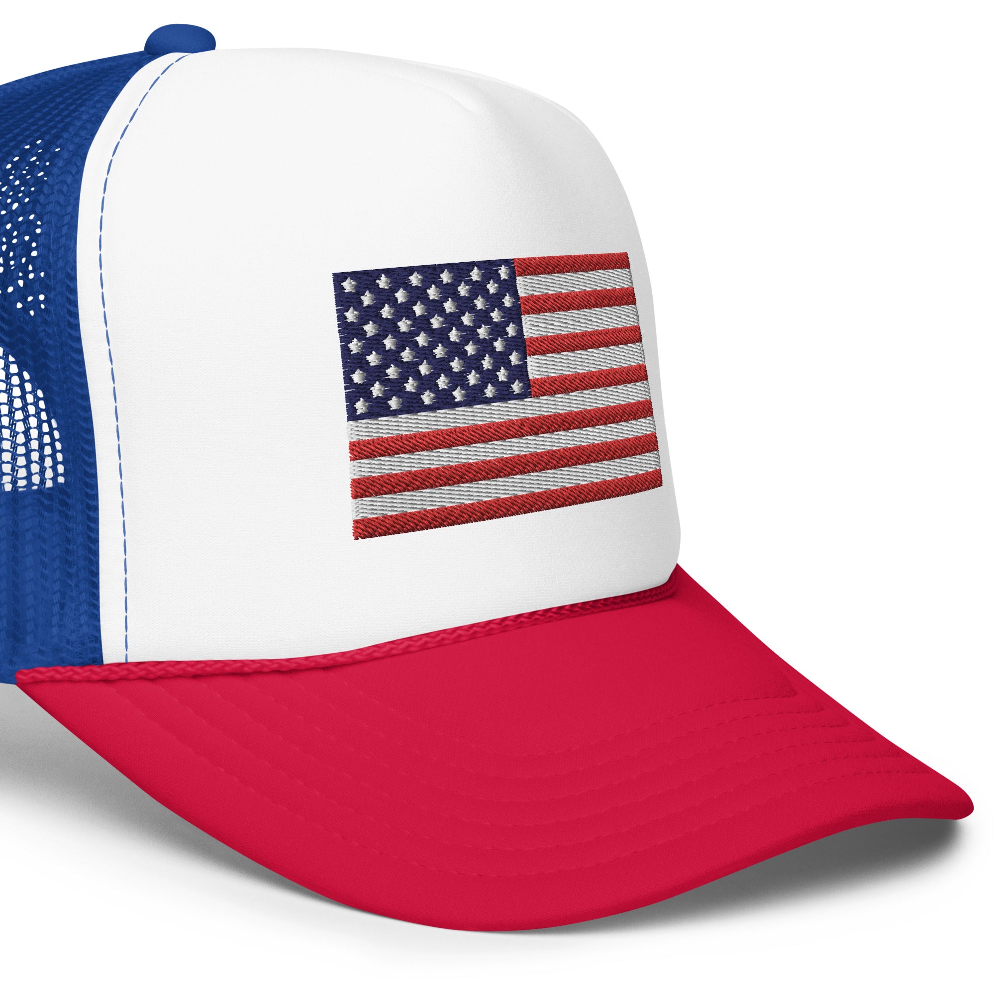 AMERICAN FLAG Foam trucker hat