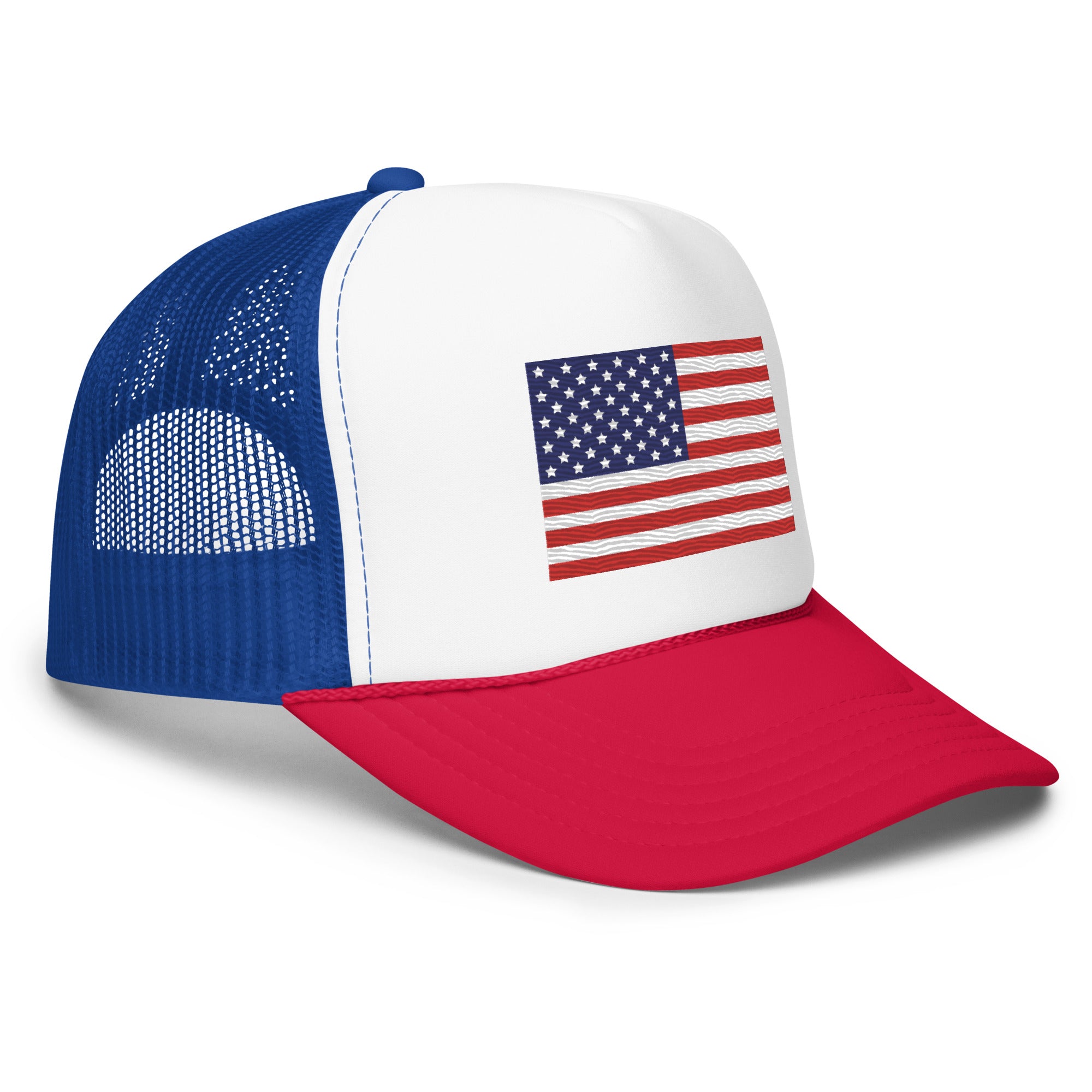 AMERICAN FLAG Foam trucker hat