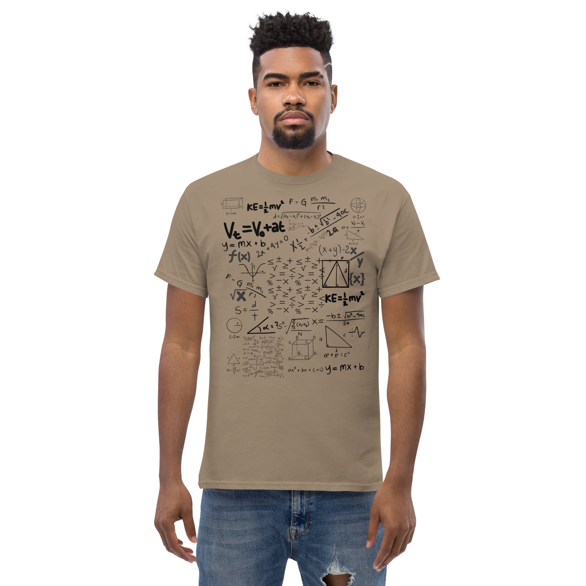 MATH FORMULAS Men's classic tee
