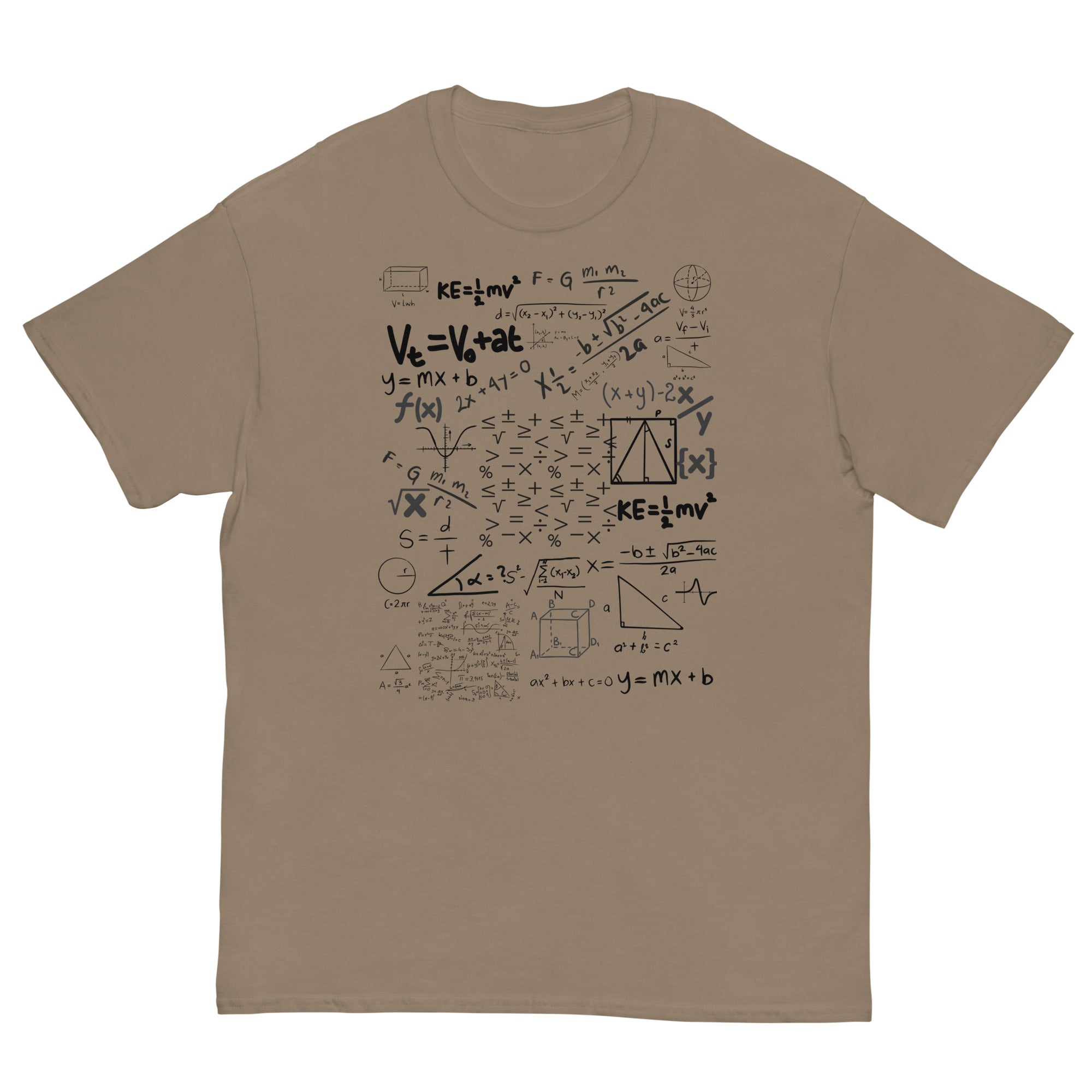 MATH FORMULAS Men's classic tee