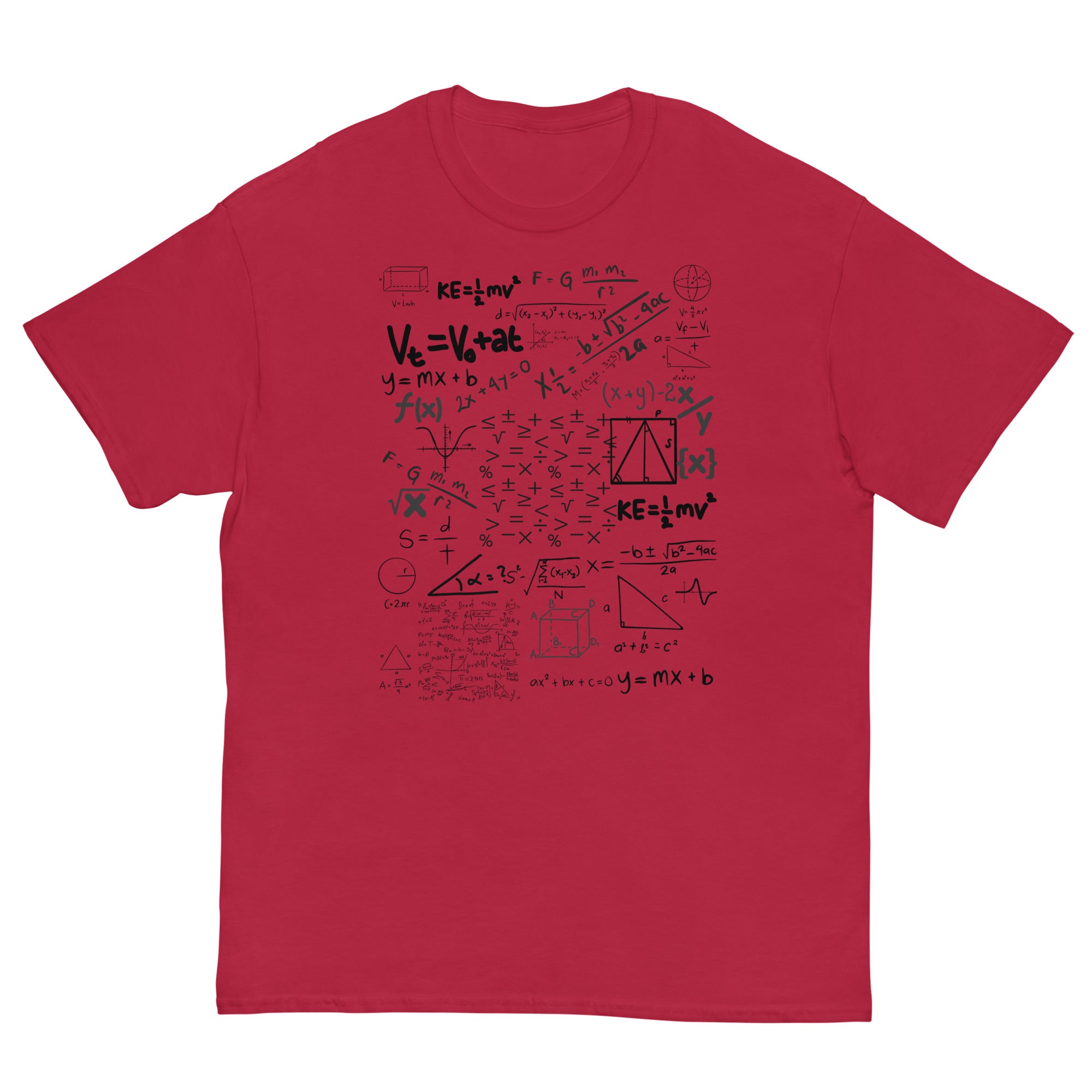 MATH FORMULAS Men's classic tee