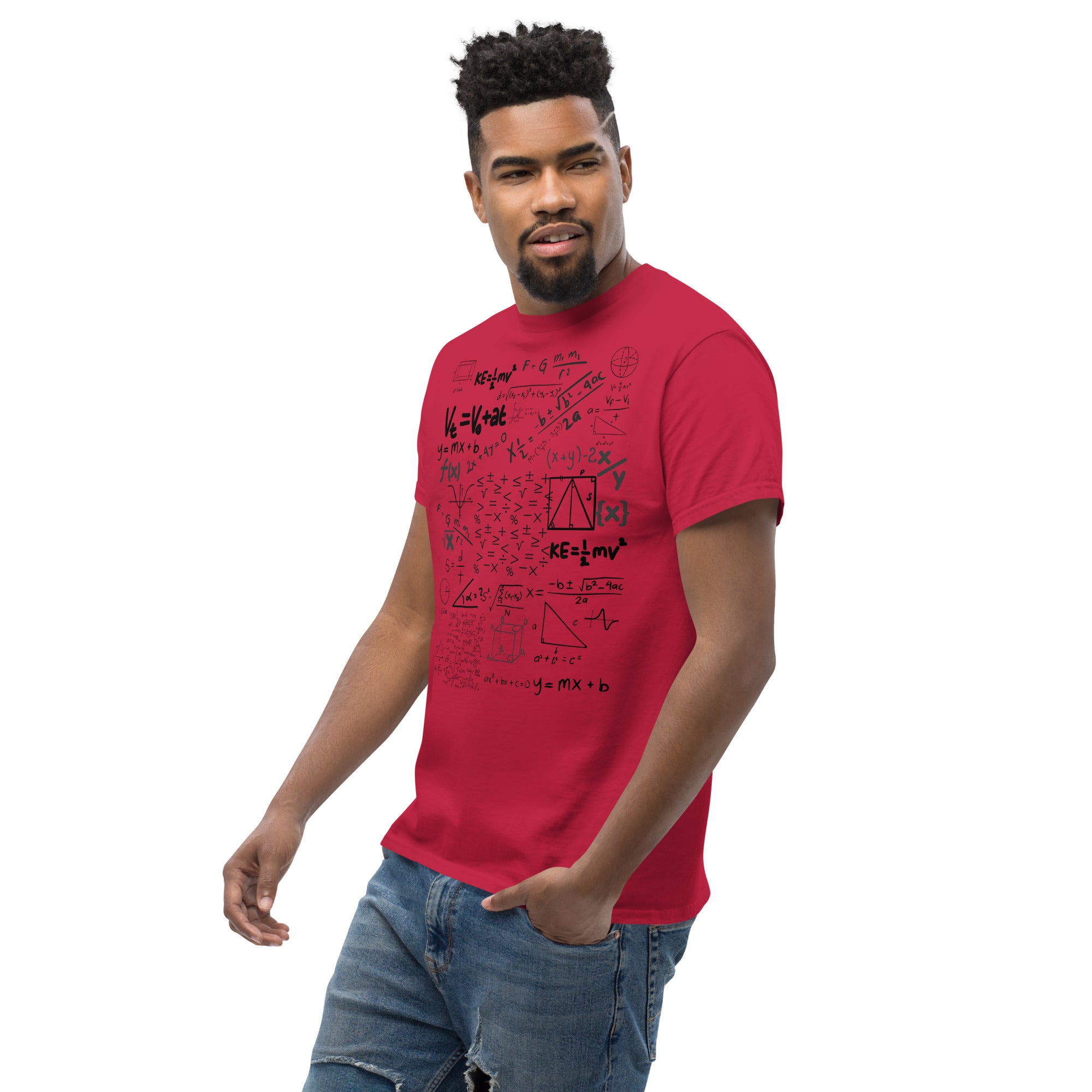 MATH FORMULAS Men's classic tee
