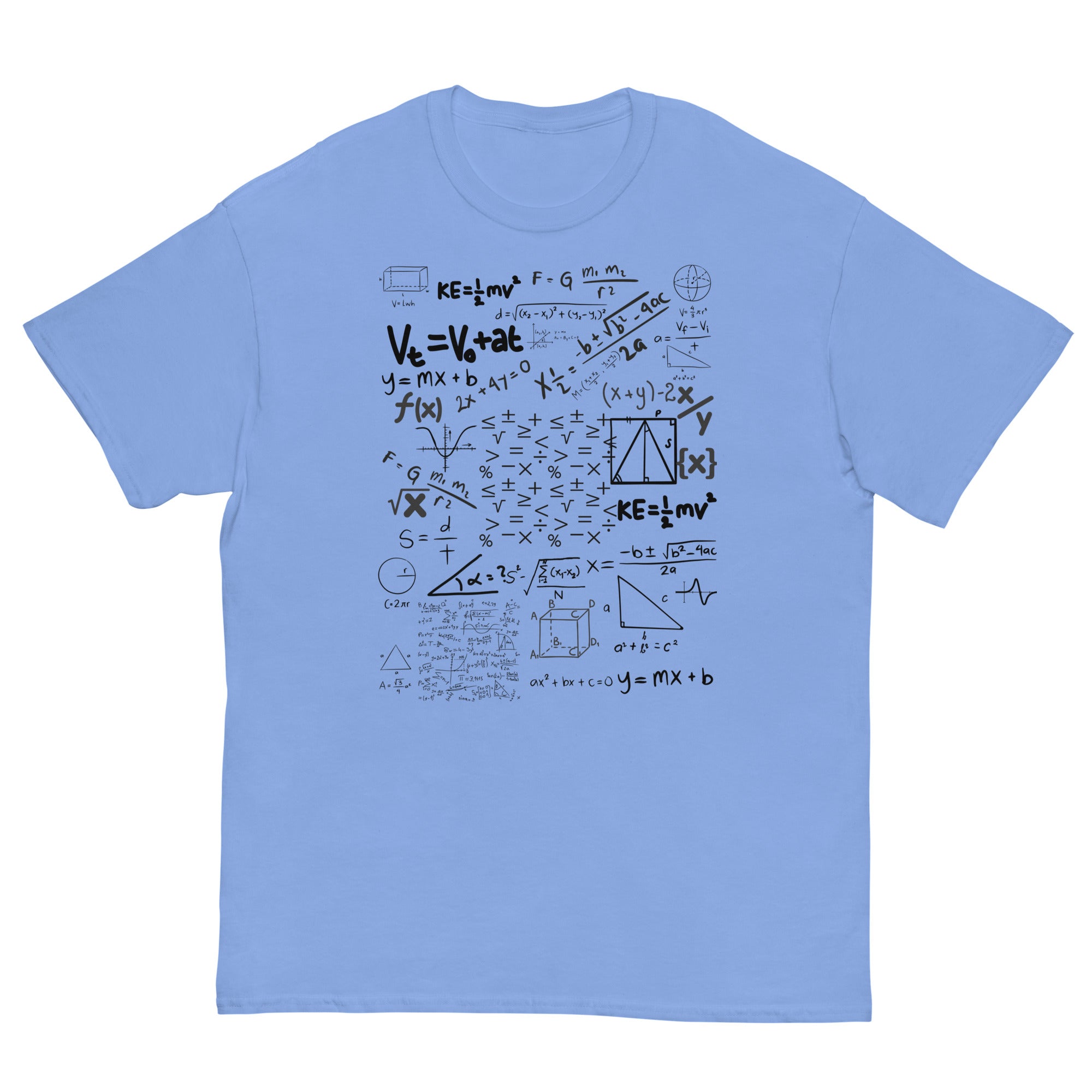 MATH FORMULAS Men's classic tee