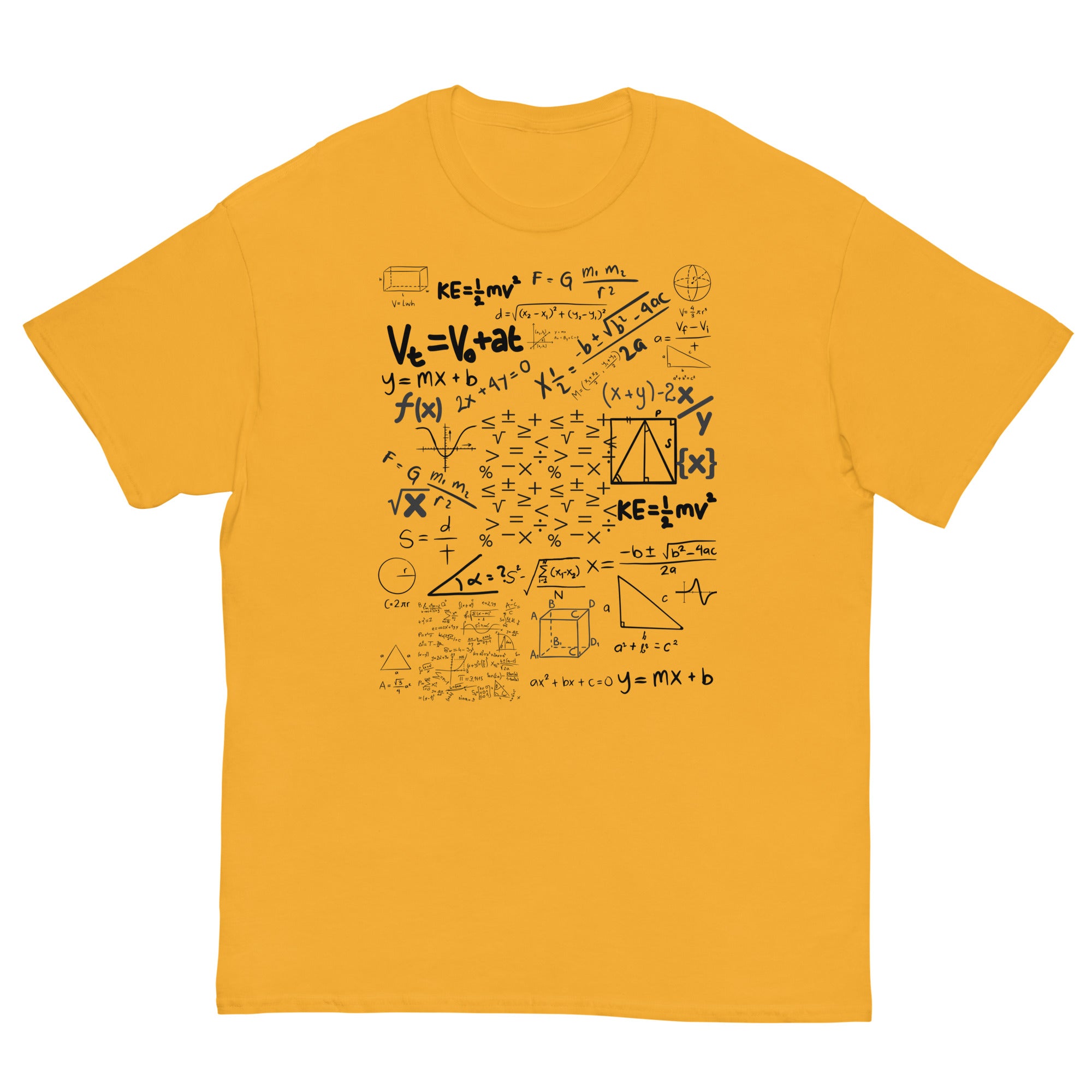 MATH FORMULAS Men's classic tee