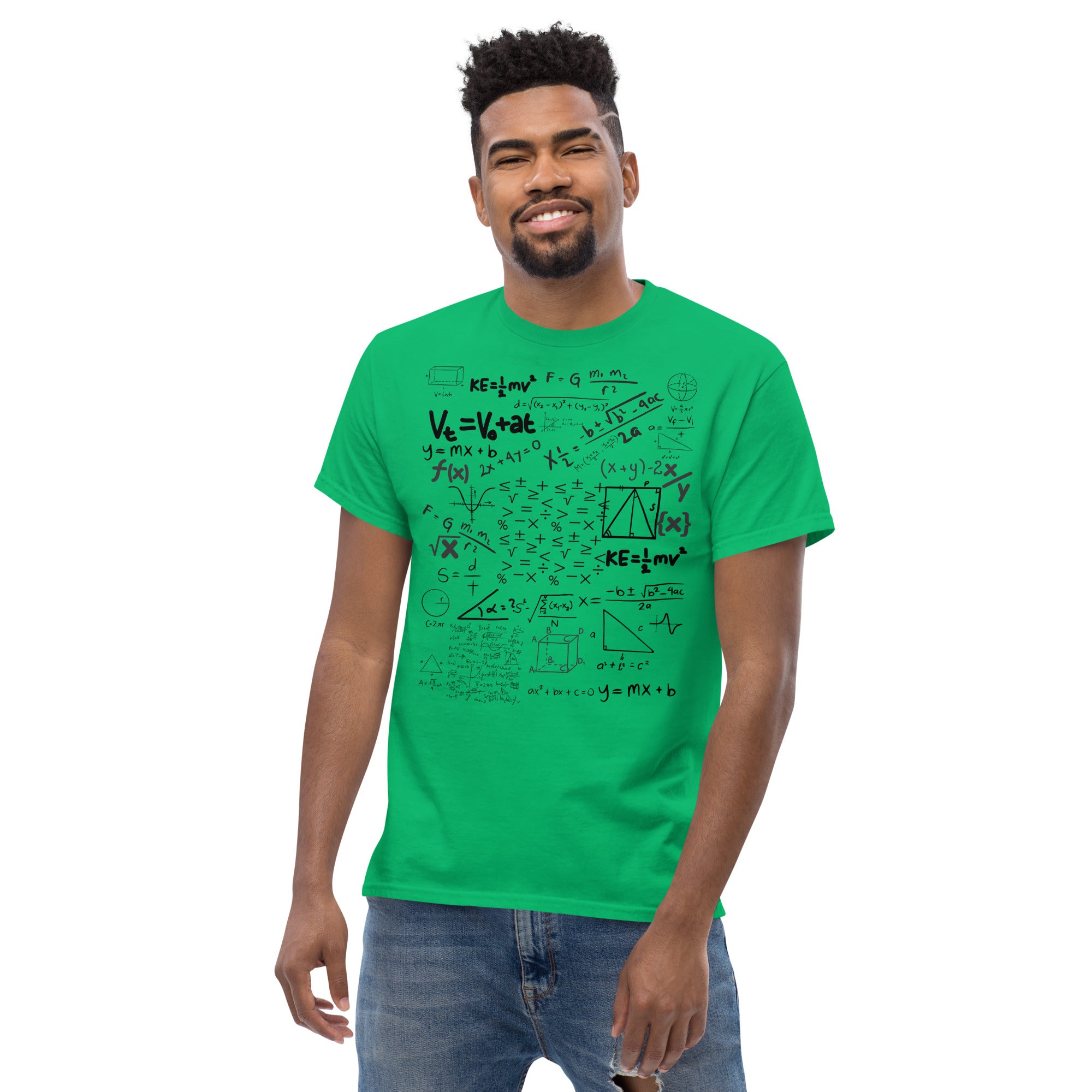 MATH FORMULAS Men's classic tee