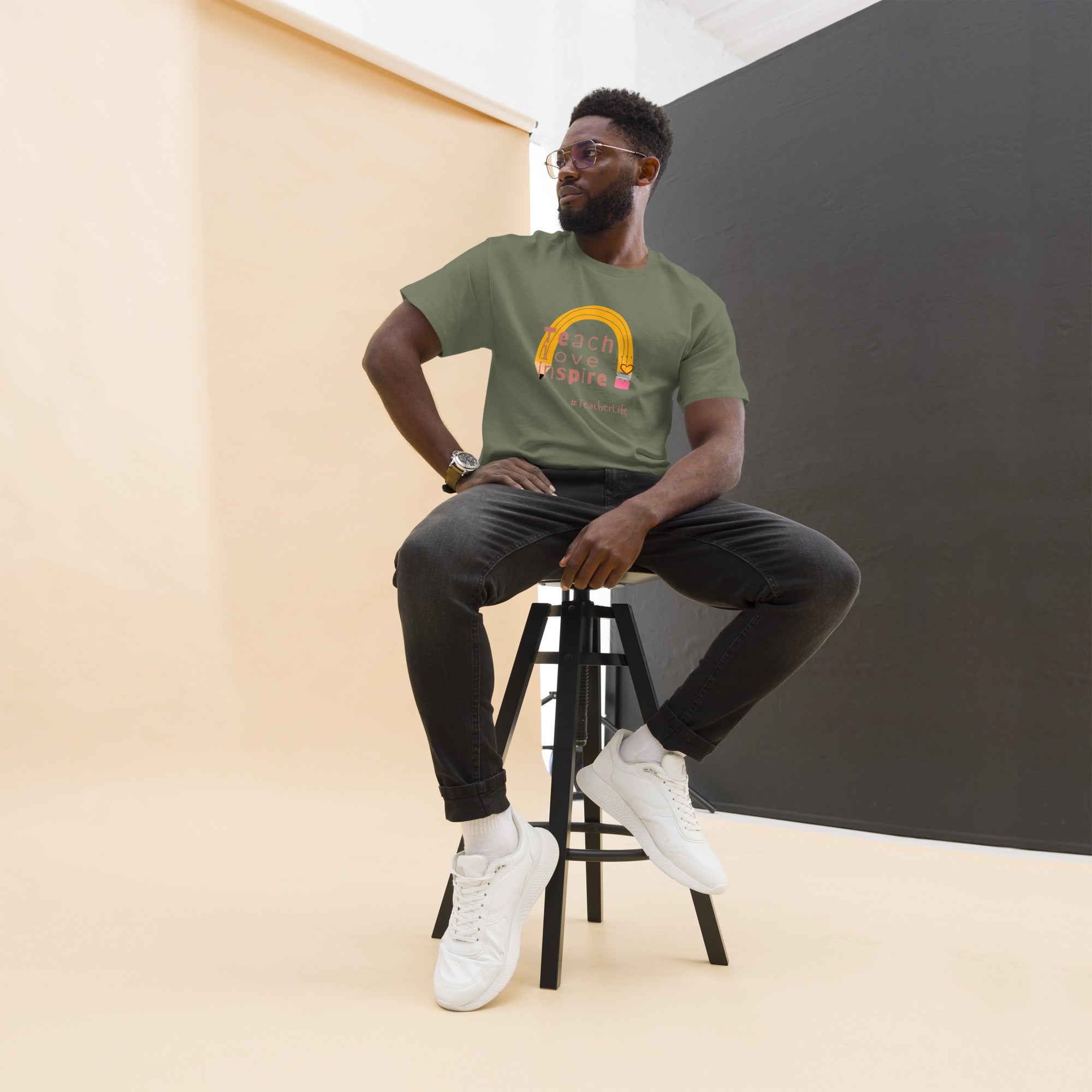 TEACH LOVE INSPIRE Men's classic tee