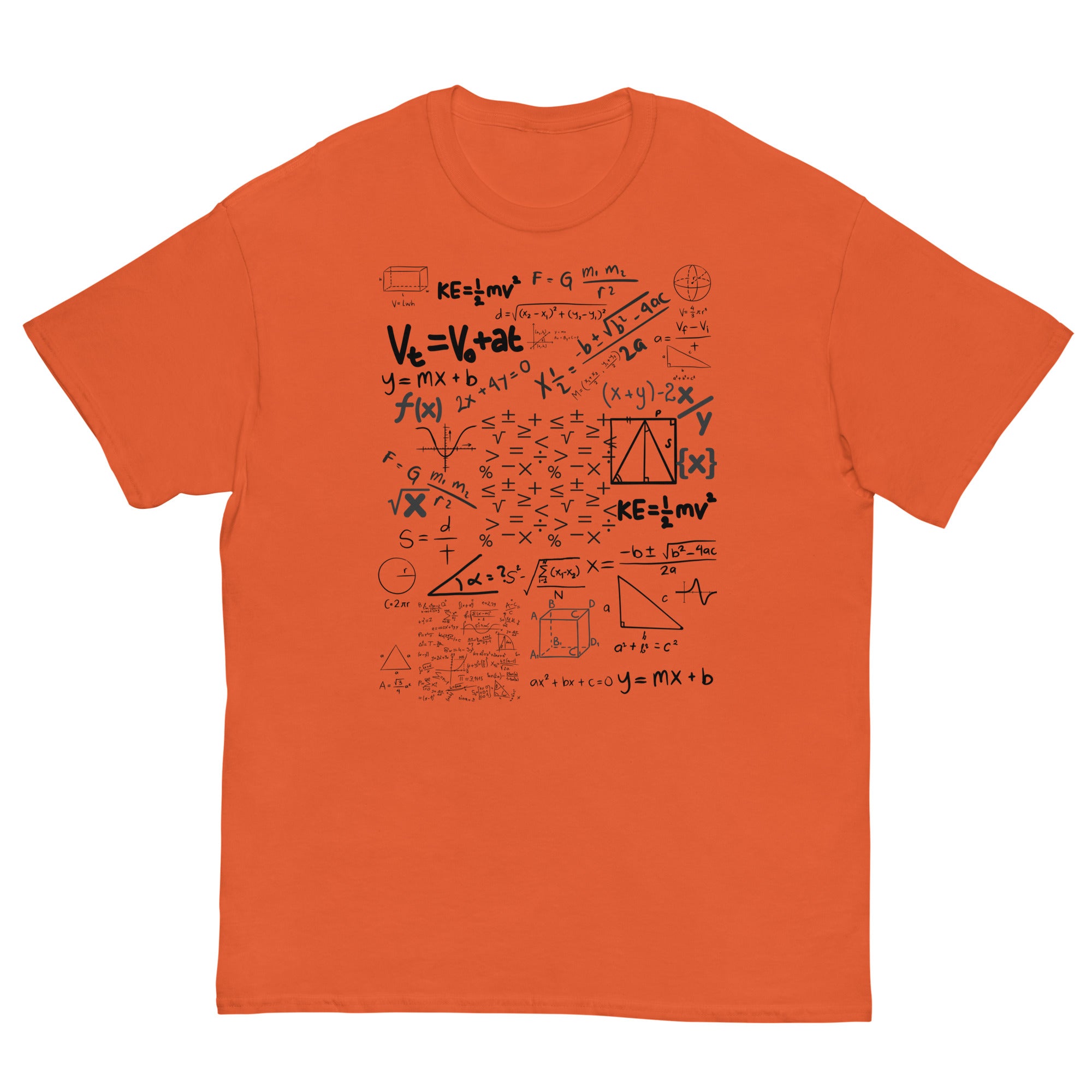 MATH FORMULAS Men's classic tee