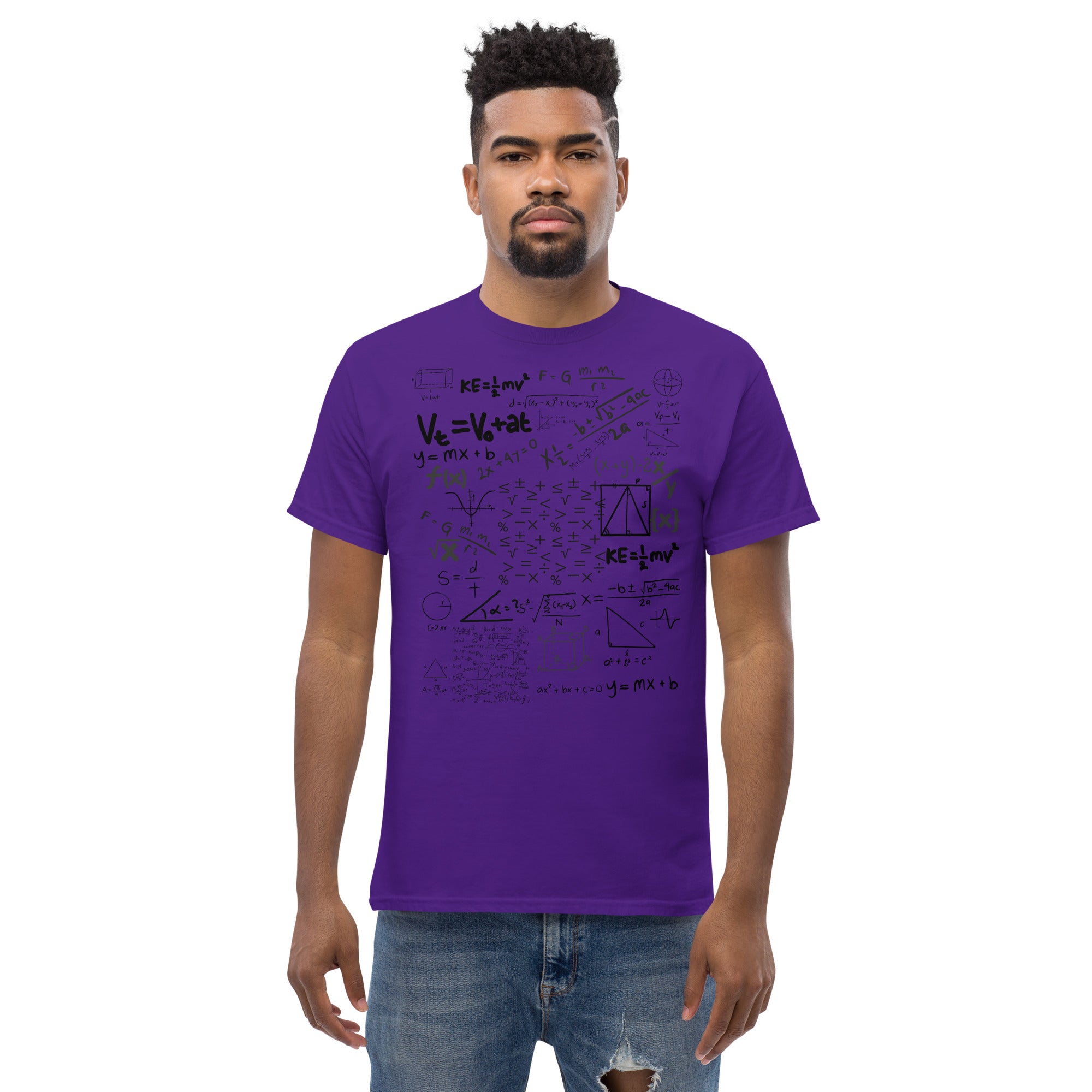MATH FORMULAS Men's classic tee