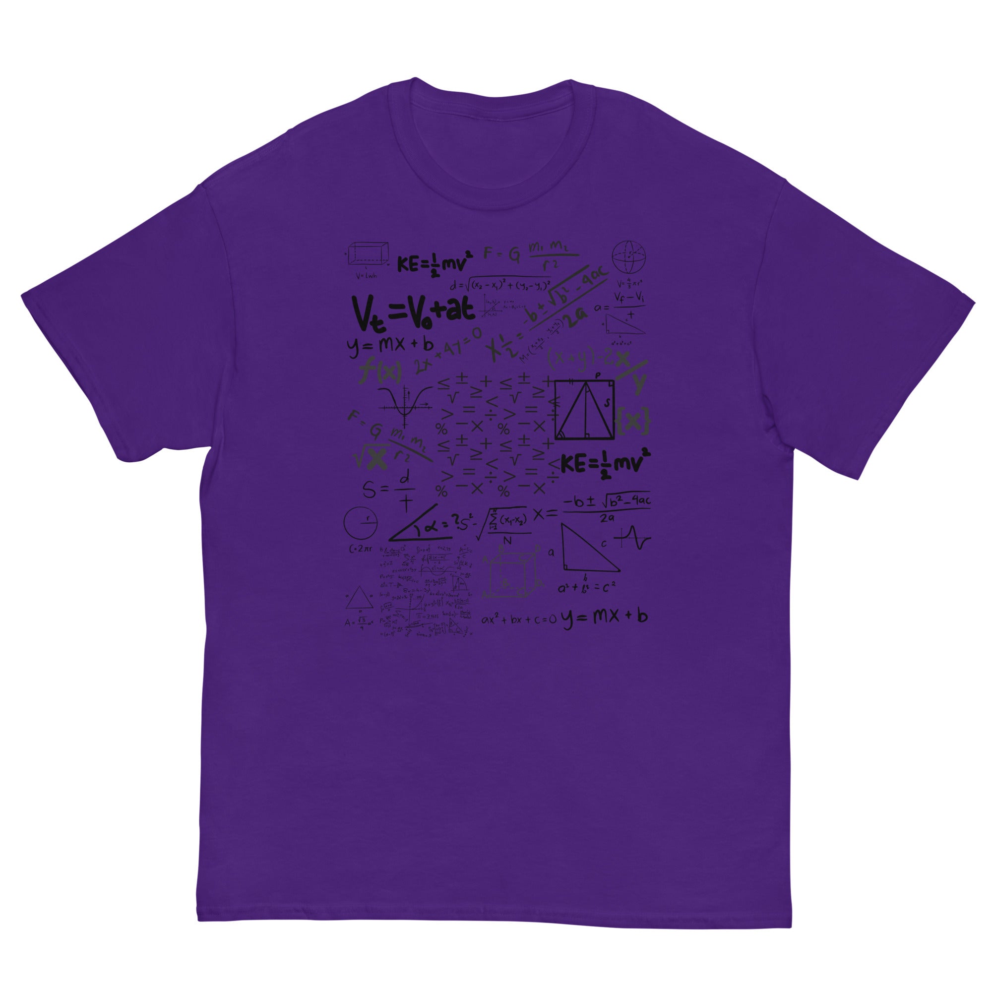 MATH FORMULAS Men's classic tee