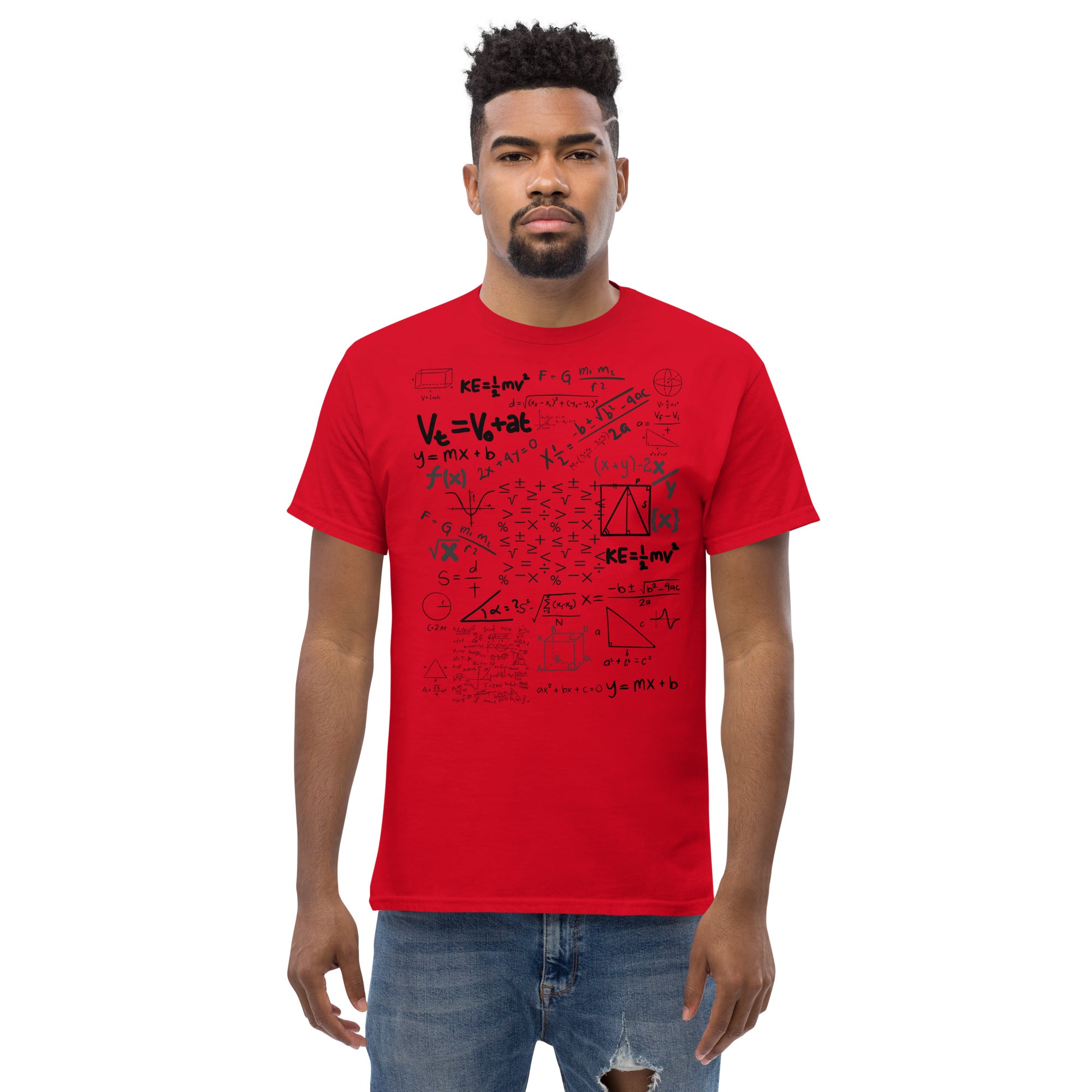 MATH FORMULAS Men's classic tee