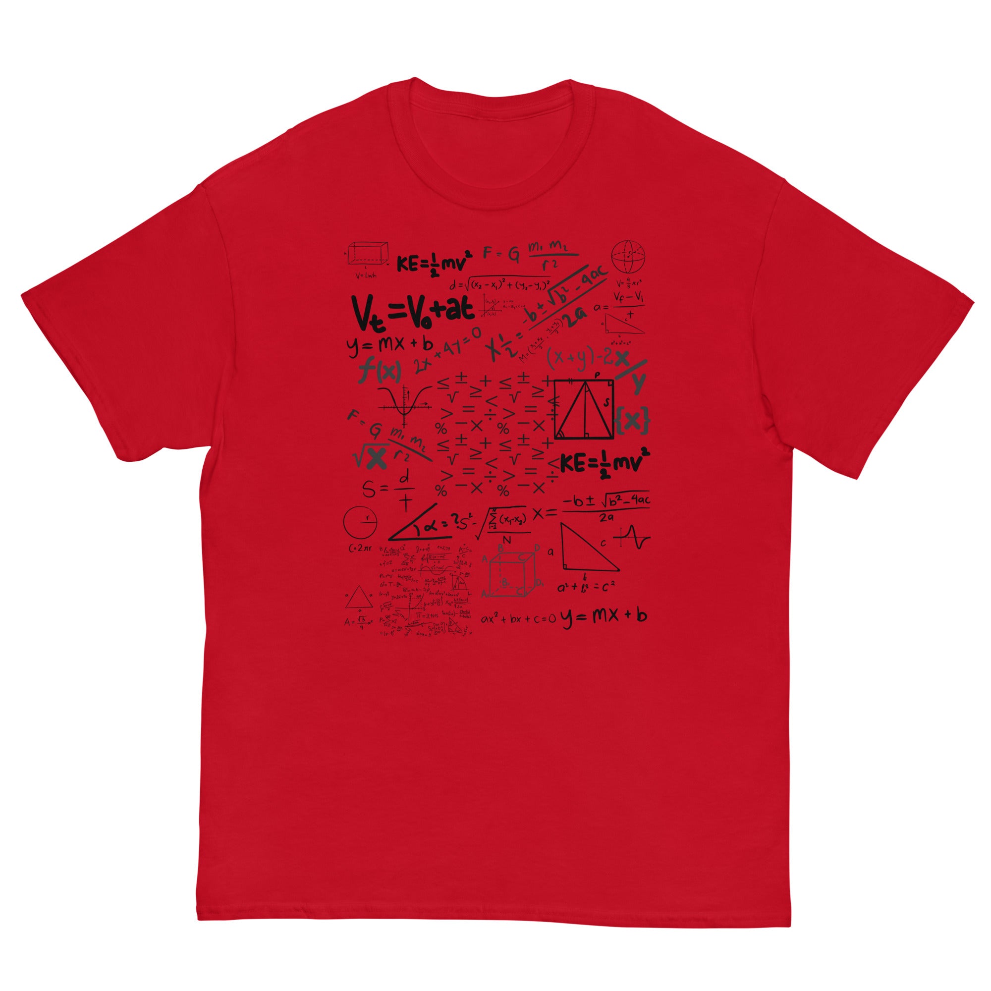 MATH FORMULAS Men's classic tee