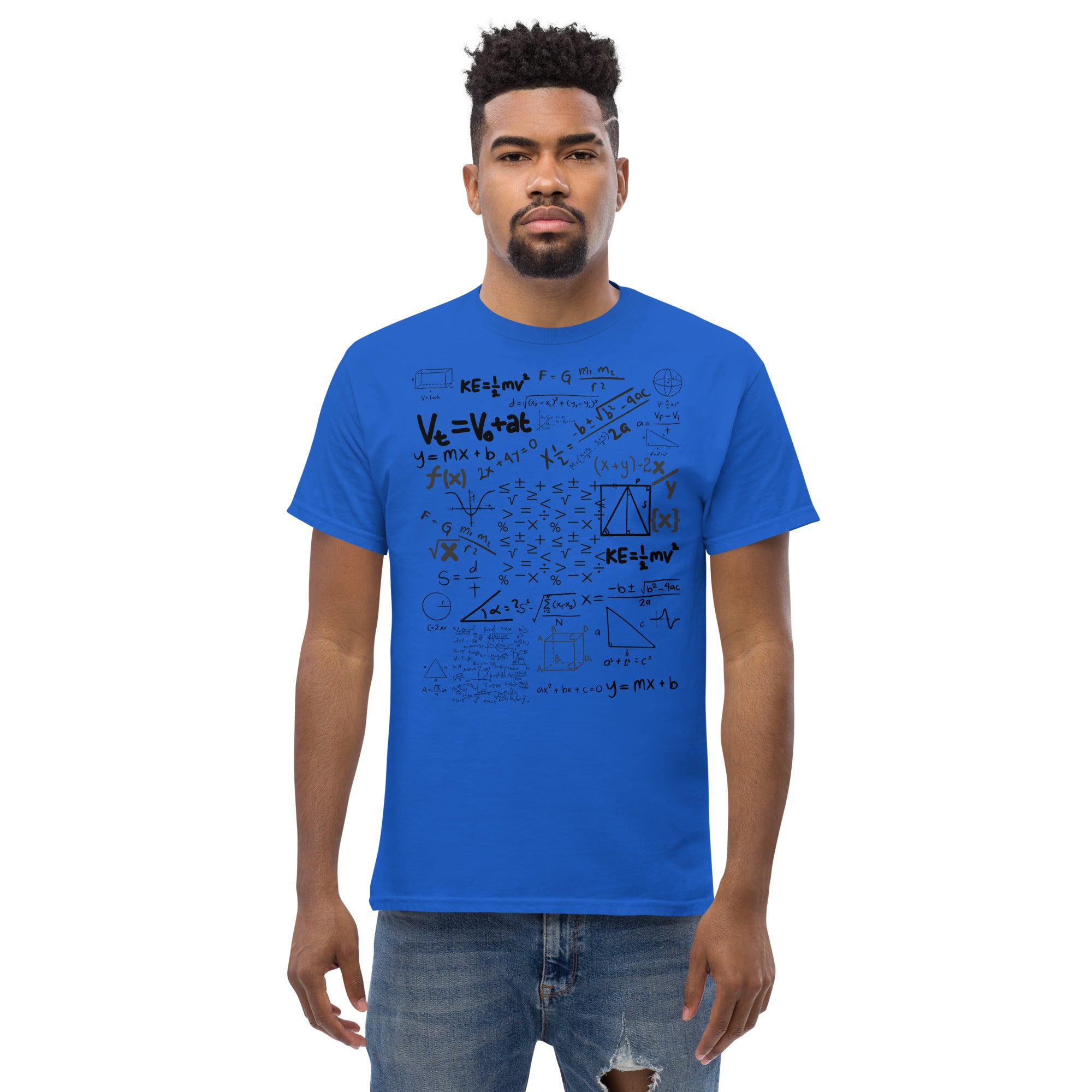 MATH FORMULAS Men's classic tee