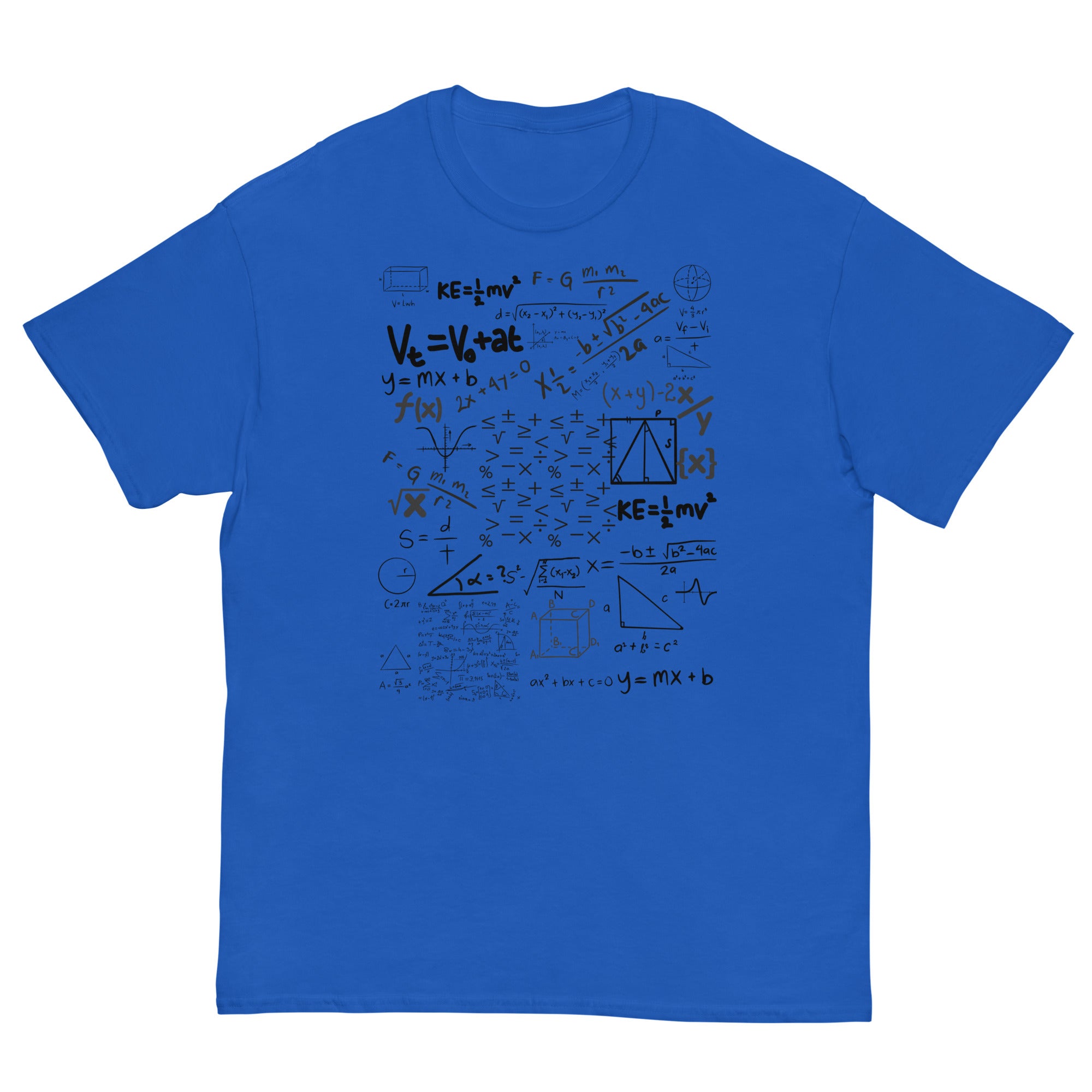 MATH FORMULAS Men's classic tee