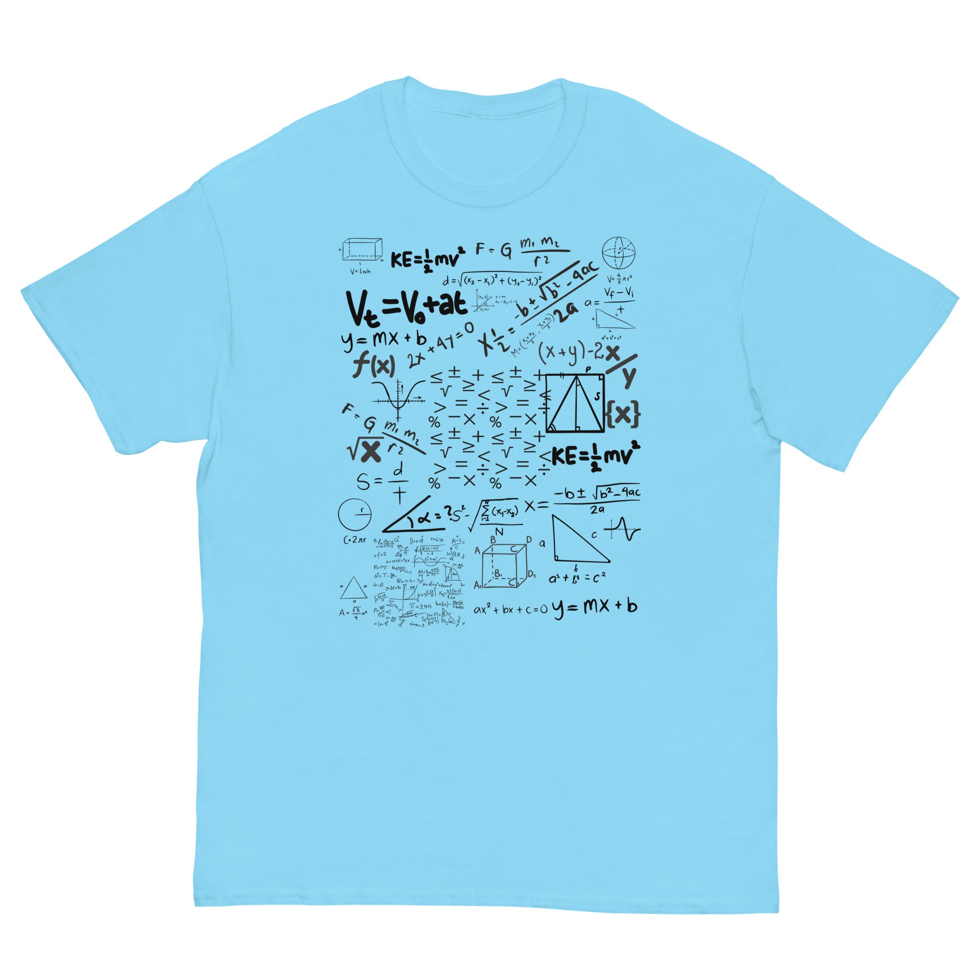 MATH FORMULAS Men's classic tee