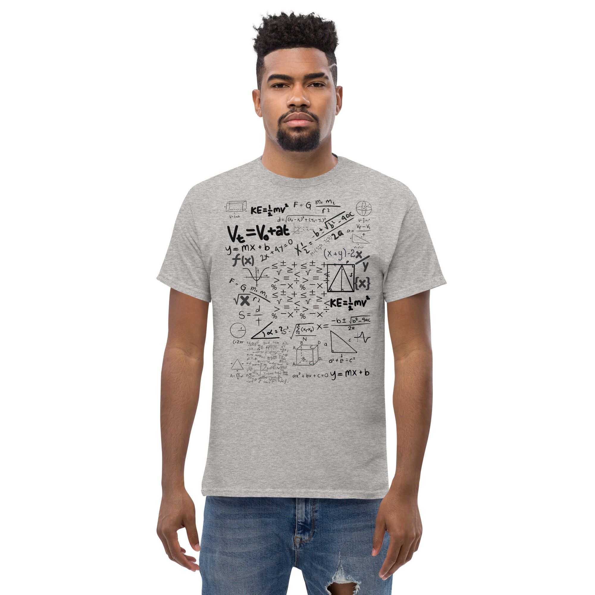 MATH FORMULAS Men's classic tee