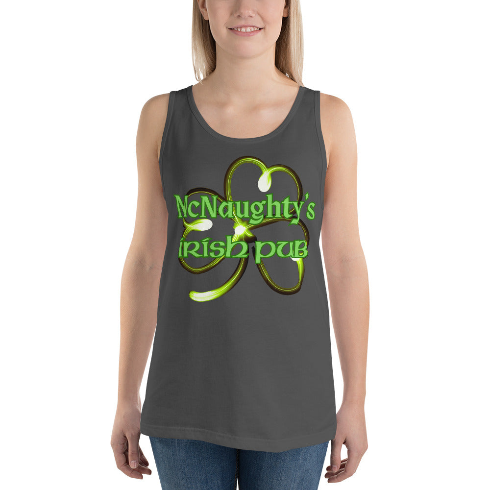 McNAUGHTYS IRISH PUB Unisex Tank Top
