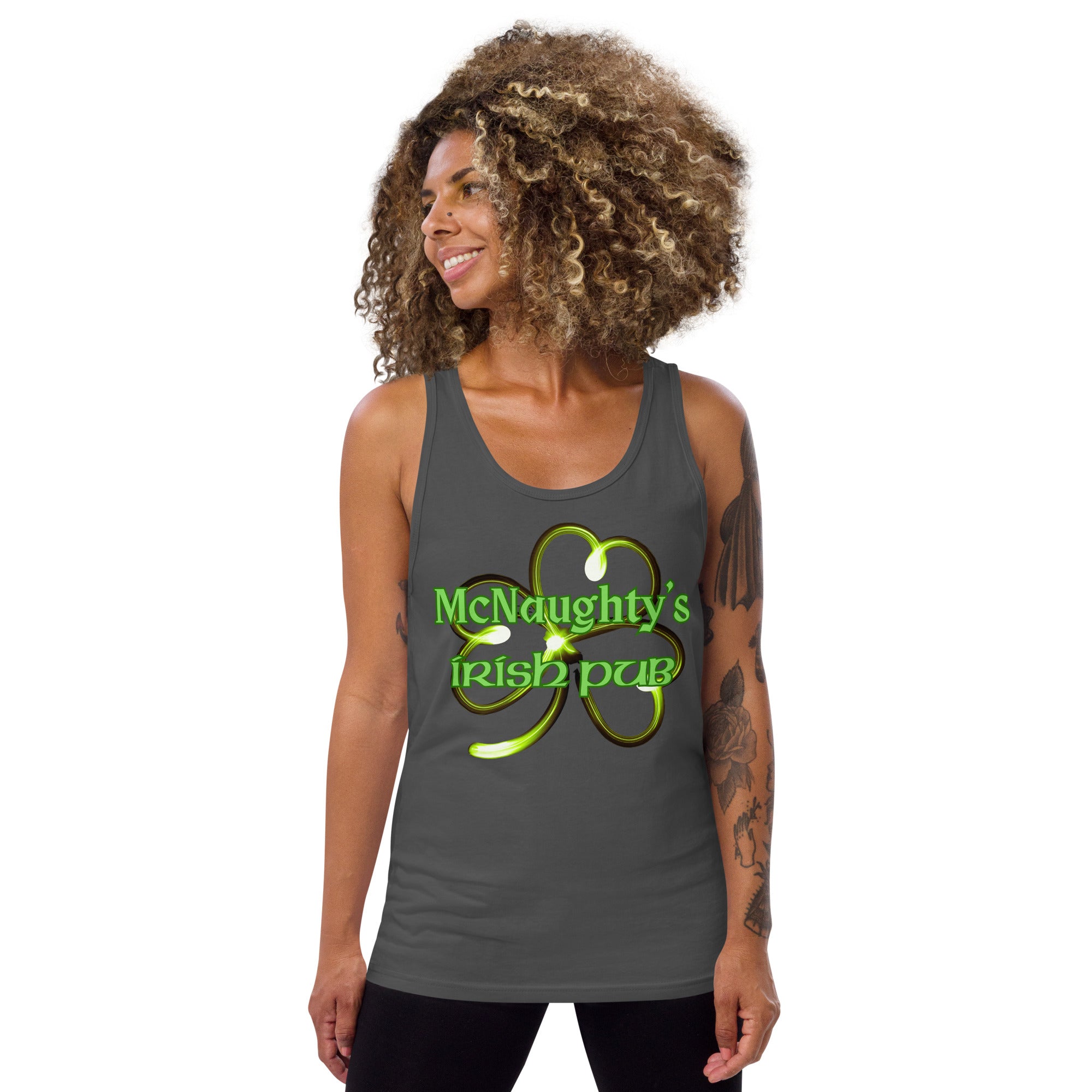 McNAUGHTYS IRISH PUB Unisex Tank Top