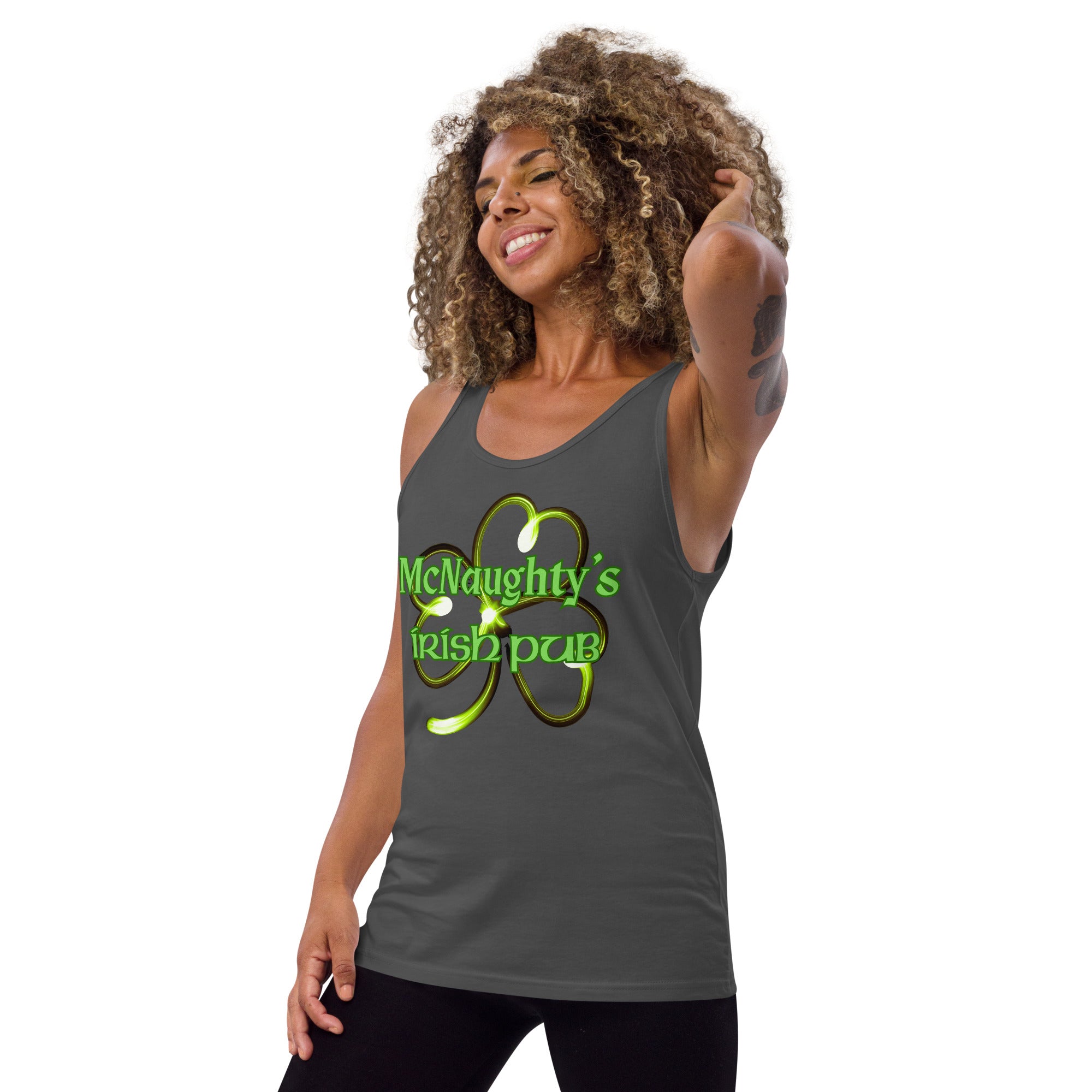 McNAUGHTYS IRISH PUB Unisex Tank Top
