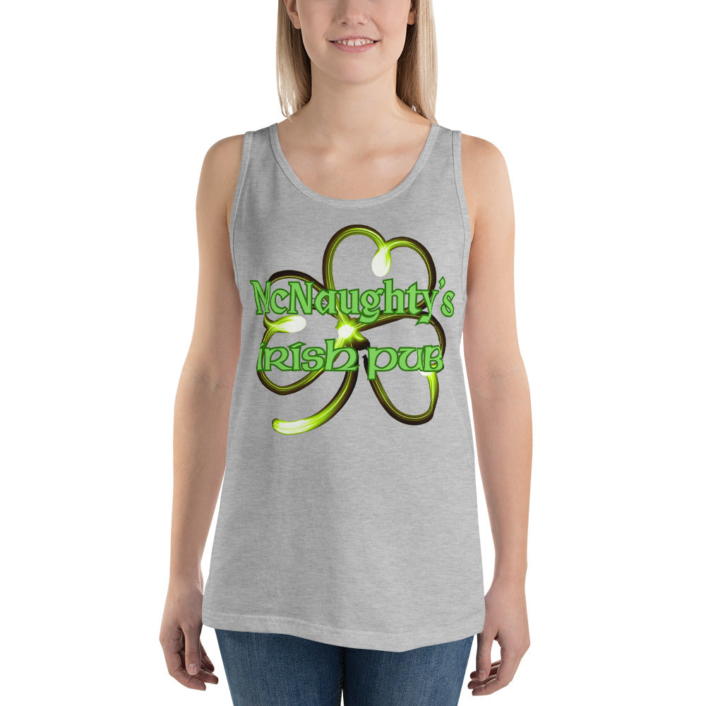 McNAUGHTYS IRISH PUB Unisex Tank Top