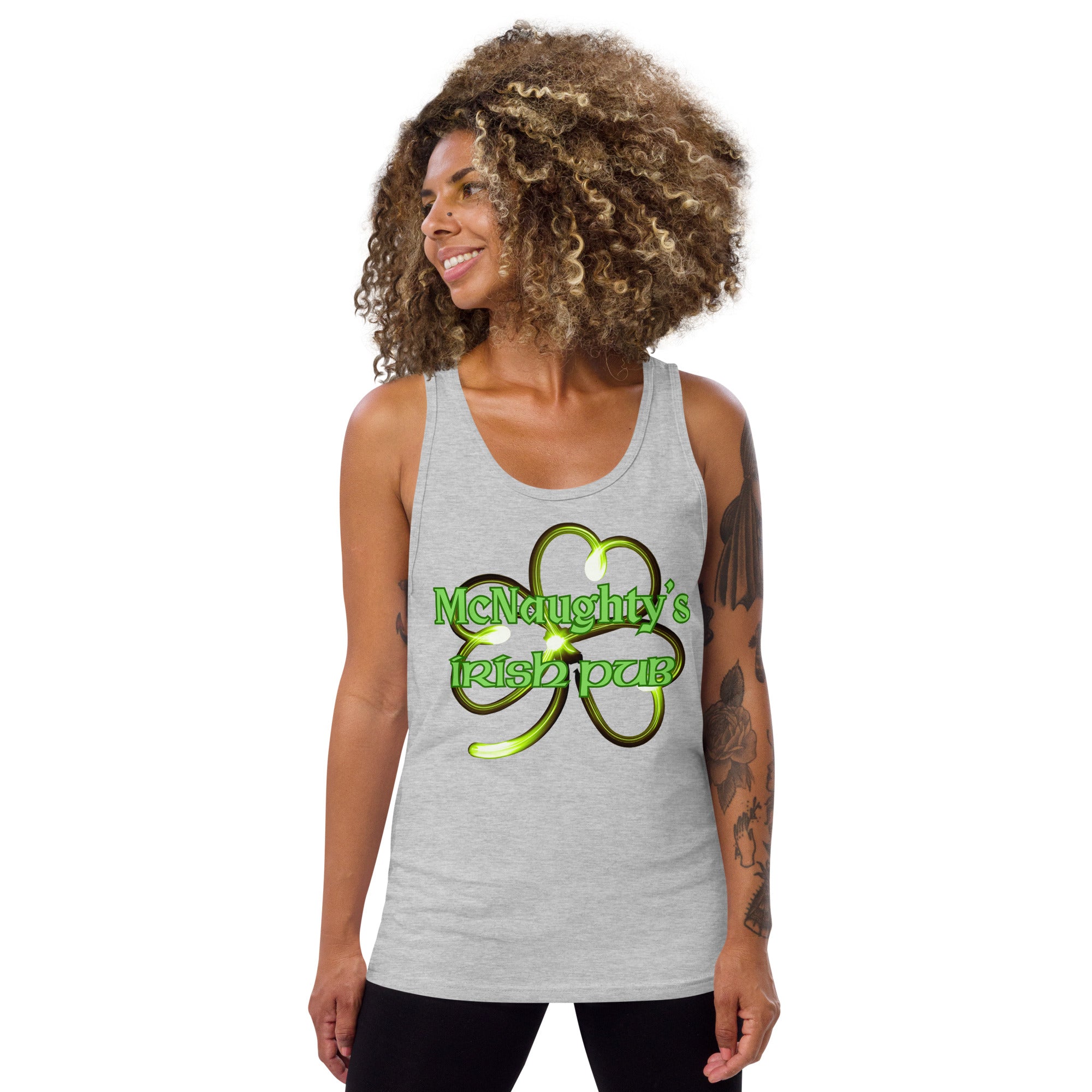 McNAUGHTYS IRISH PUB Unisex Tank Top