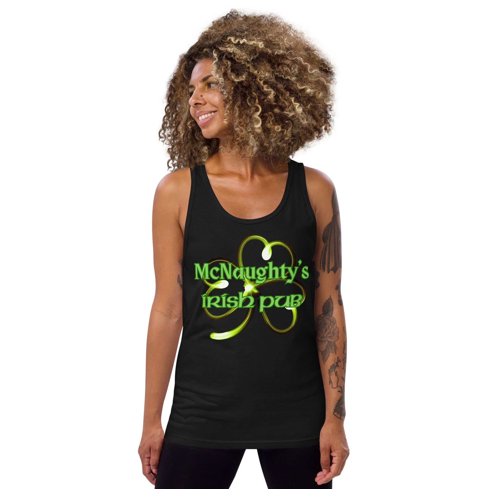 McNAUGHTYS IRISH PUB Unisex Tank Top
