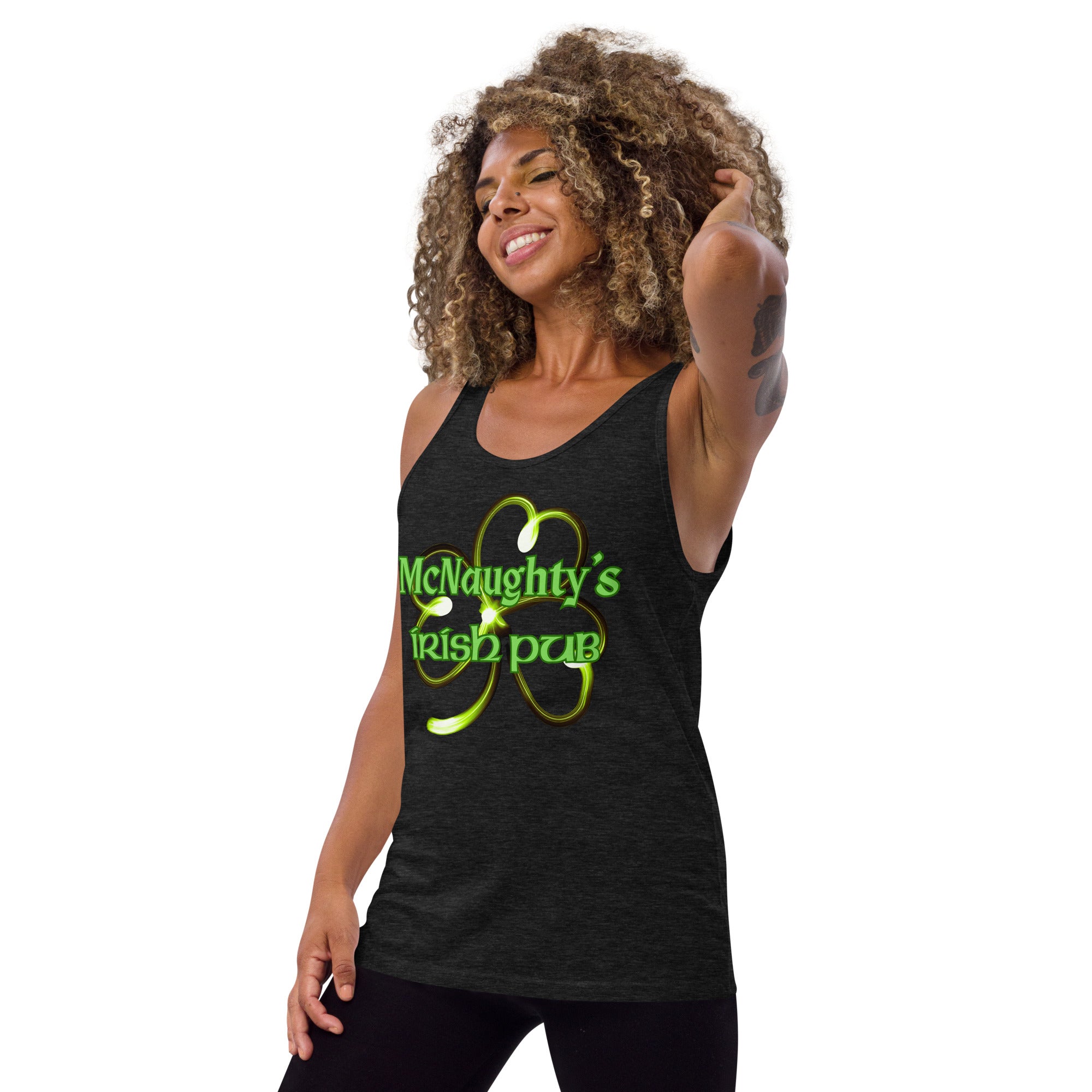 McNAUGHTYS IRISH PUB Unisex Tank Top