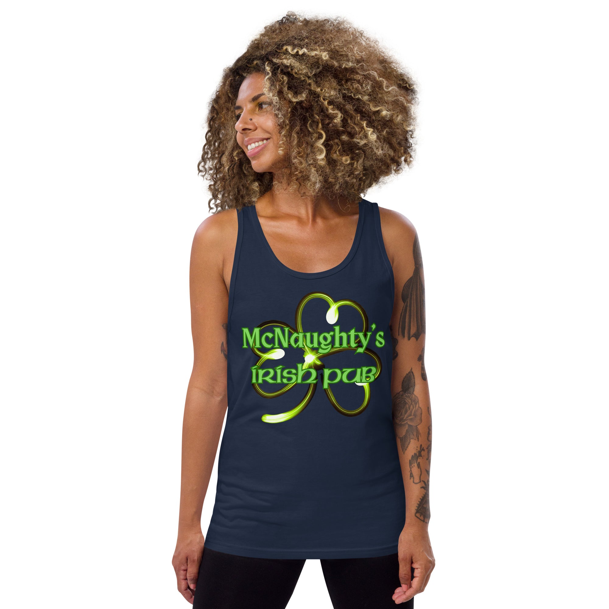 McNAUGHTYS IRISH PUB Unisex Tank Top