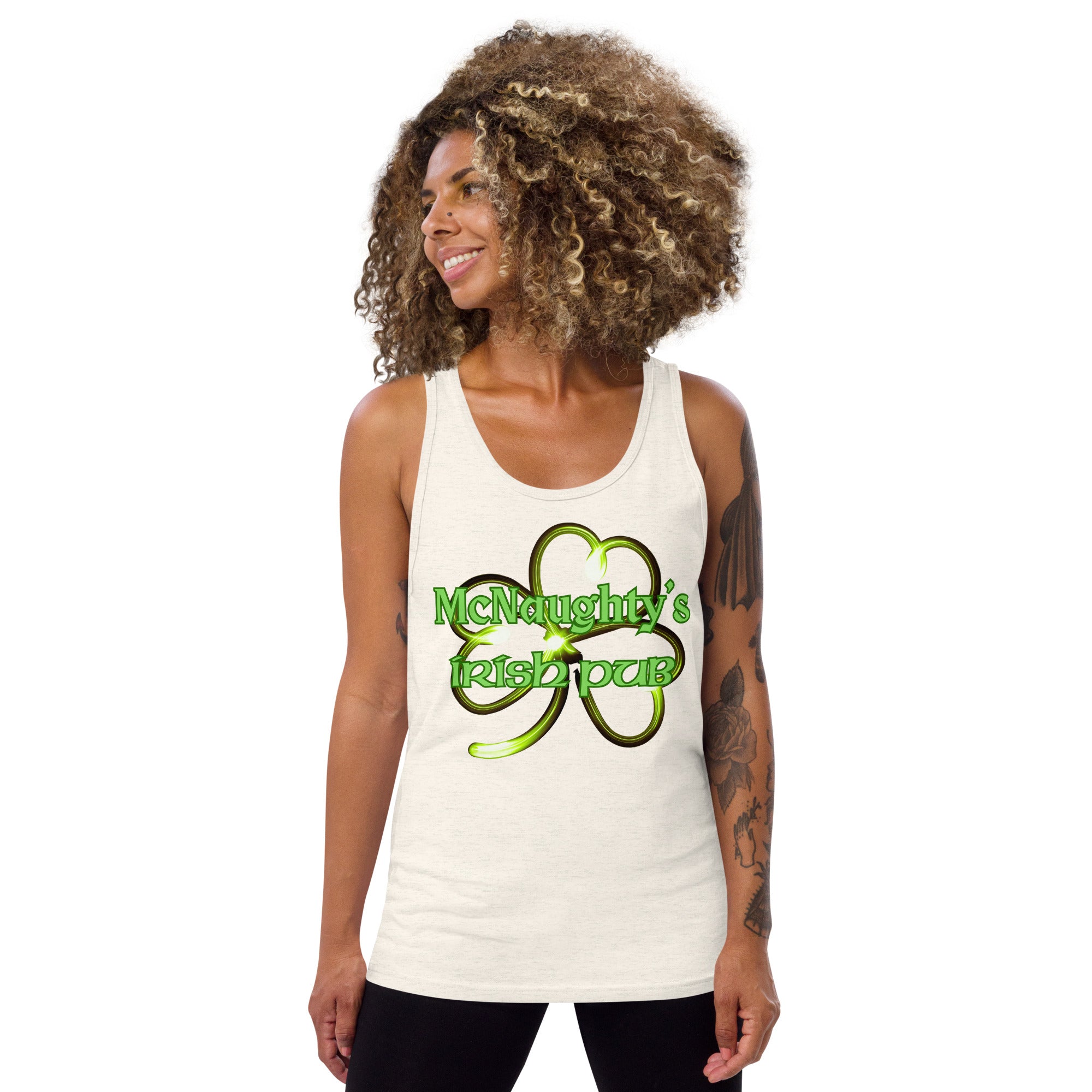 McNAUGHTYS IRISH PUB Unisex Tank Top