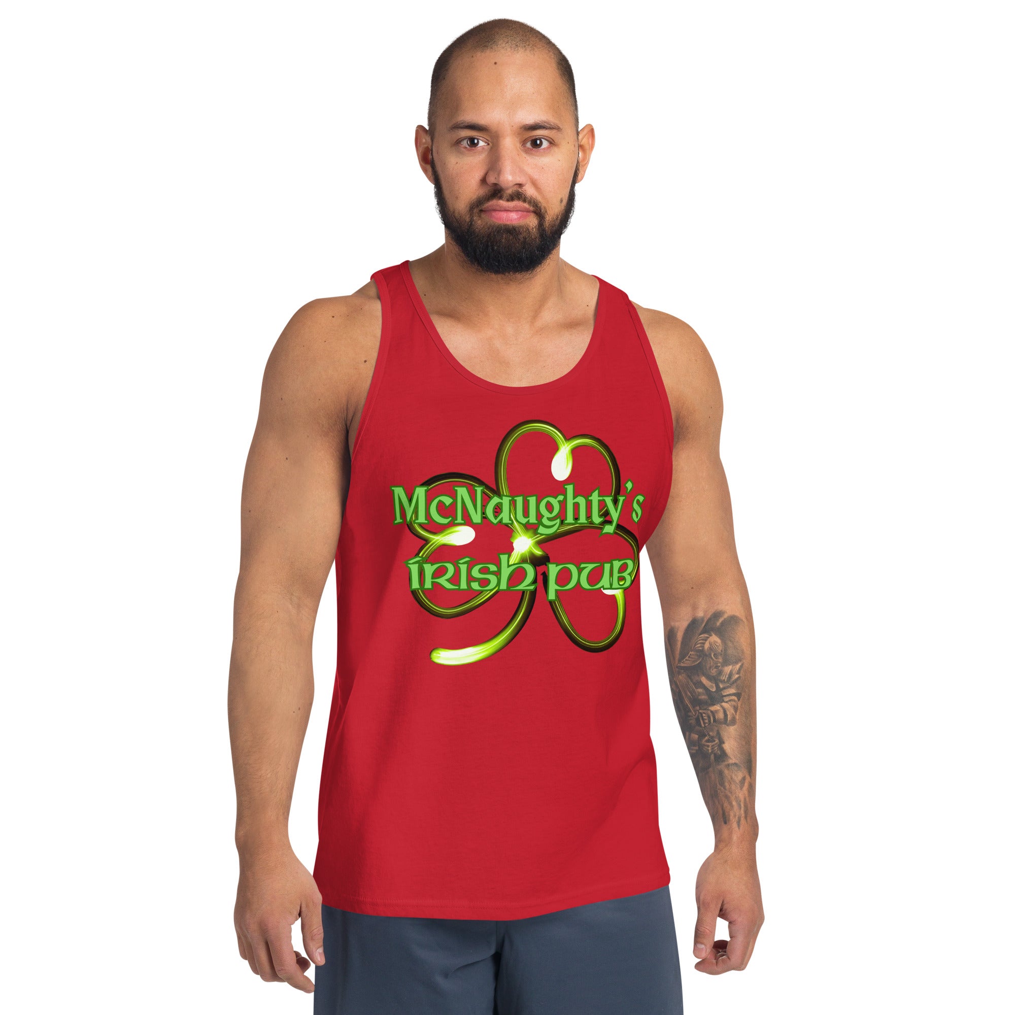 McNAUGHTYS IRISH PUB Unisex Tank Top