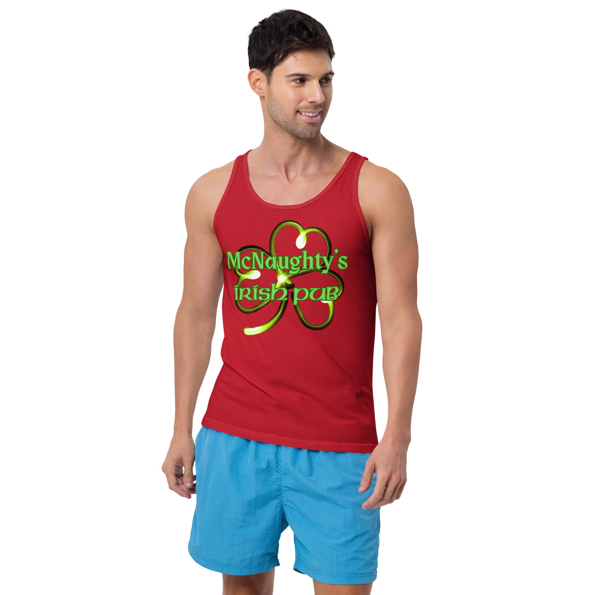 McNAUGHTYS IRISH PUB Unisex Tank Top