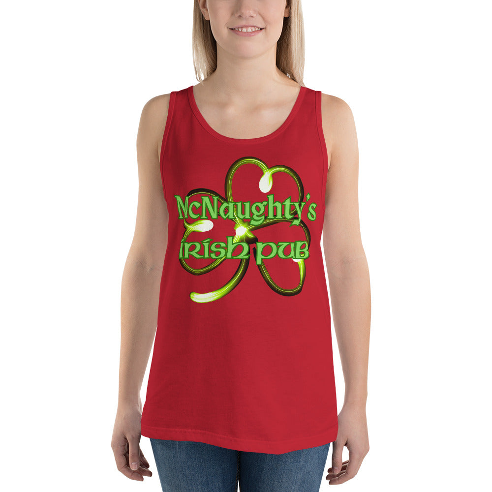 McNAUGHTYS IRISH PUB Unisex Tank Top