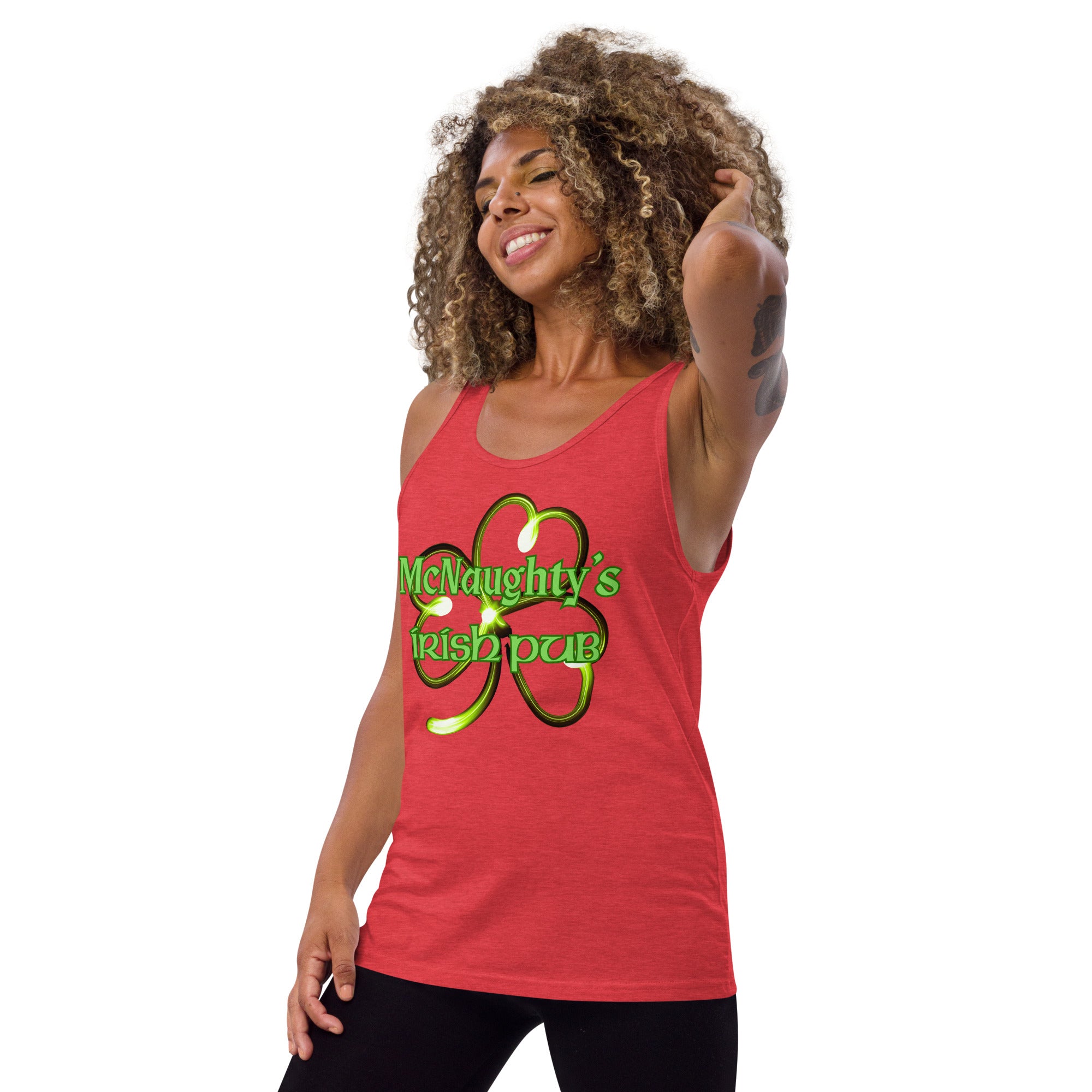 McNAUGHTYS IRISH PUB Unisex Tank Top