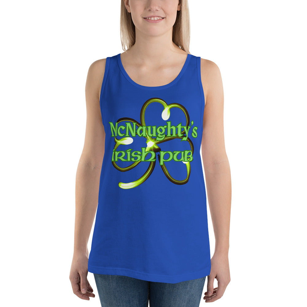 McNAUGHTYS IRISH PUB Unisex Tank Top