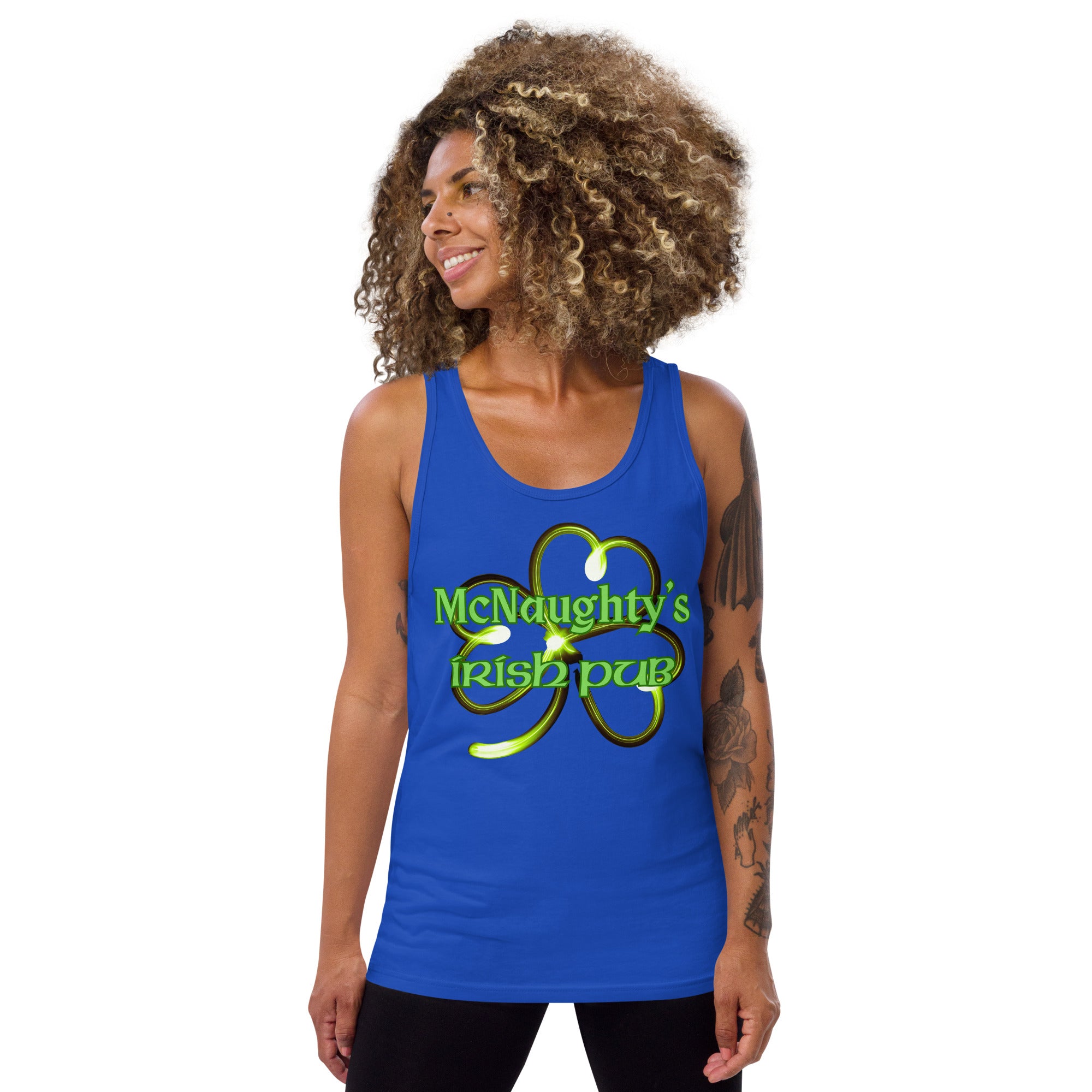 McNAUGHTYS IRISH PUB Unisex Tank Top