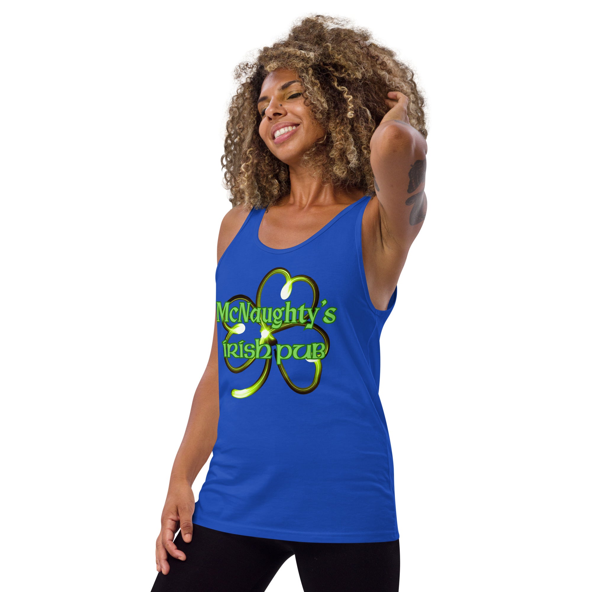 McNAUGHTYS IRISH PUB Unisex Tank Top