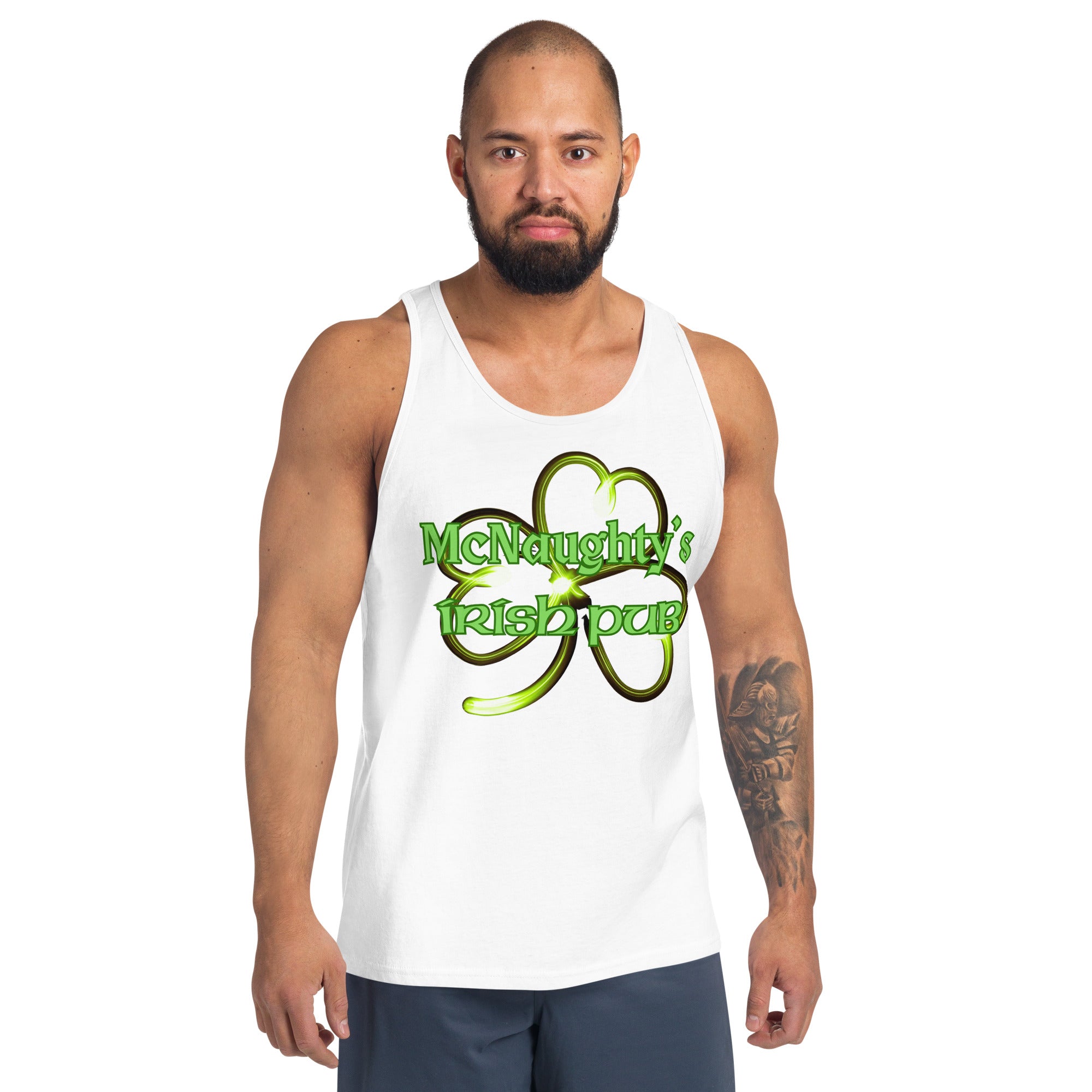 McNAUGHTYS IRISH PUB Unisex Tank Top