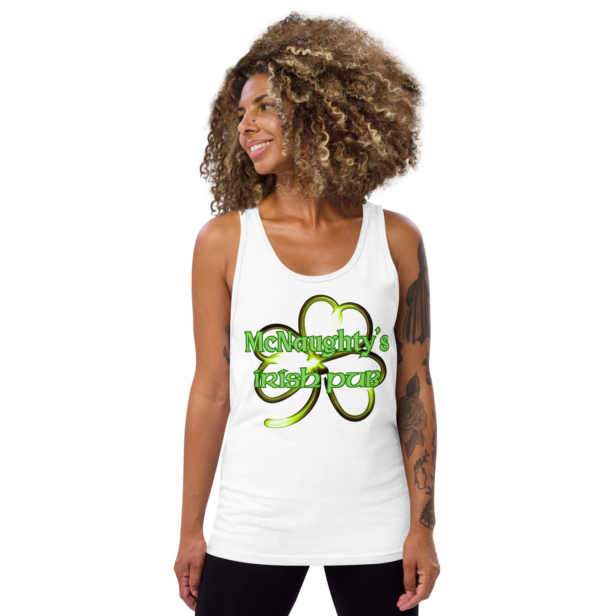 McNAUGHTYS IRISH PUB Unisex Tank Top