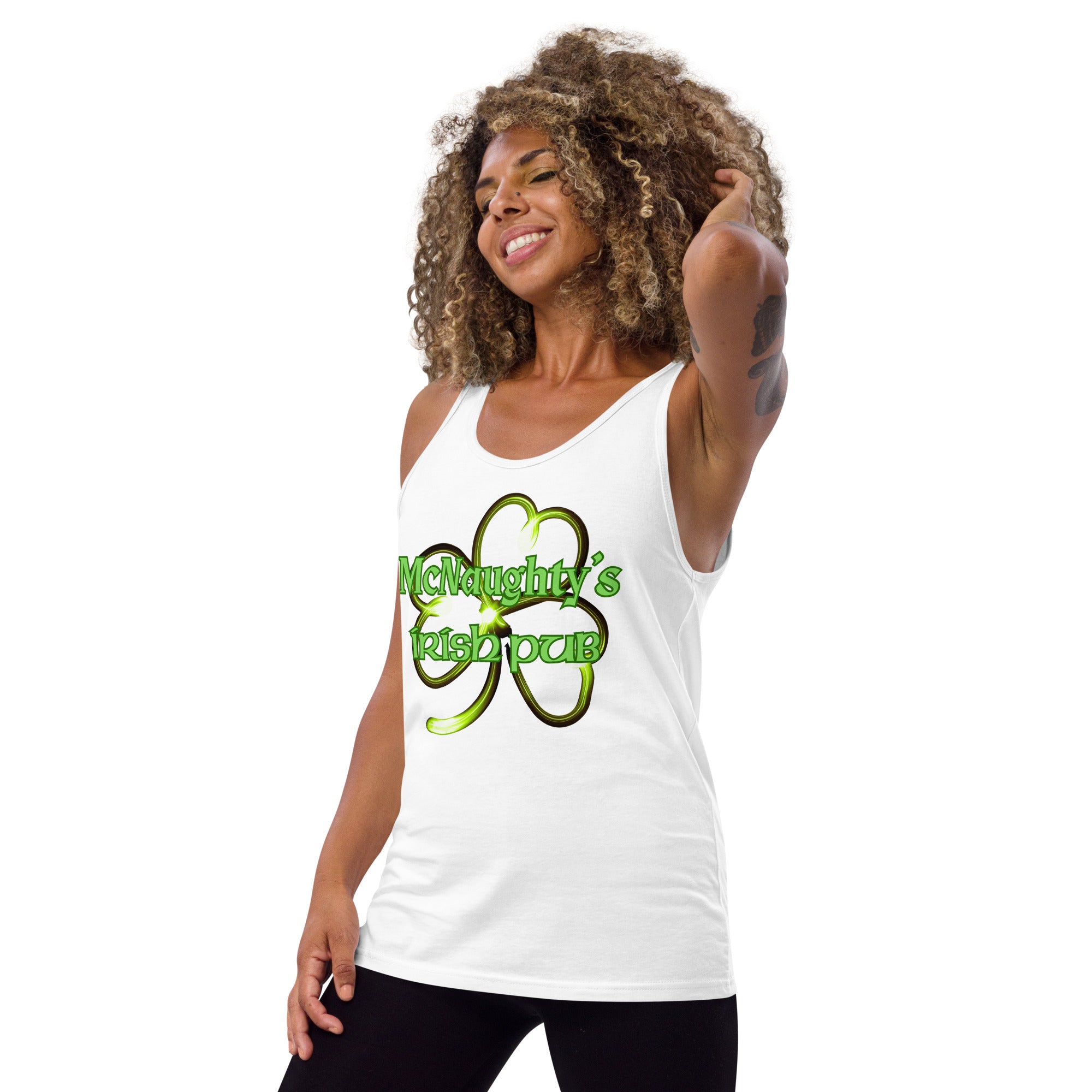 McNAUGHTYS IRISH PUB Unisex Tank Top
