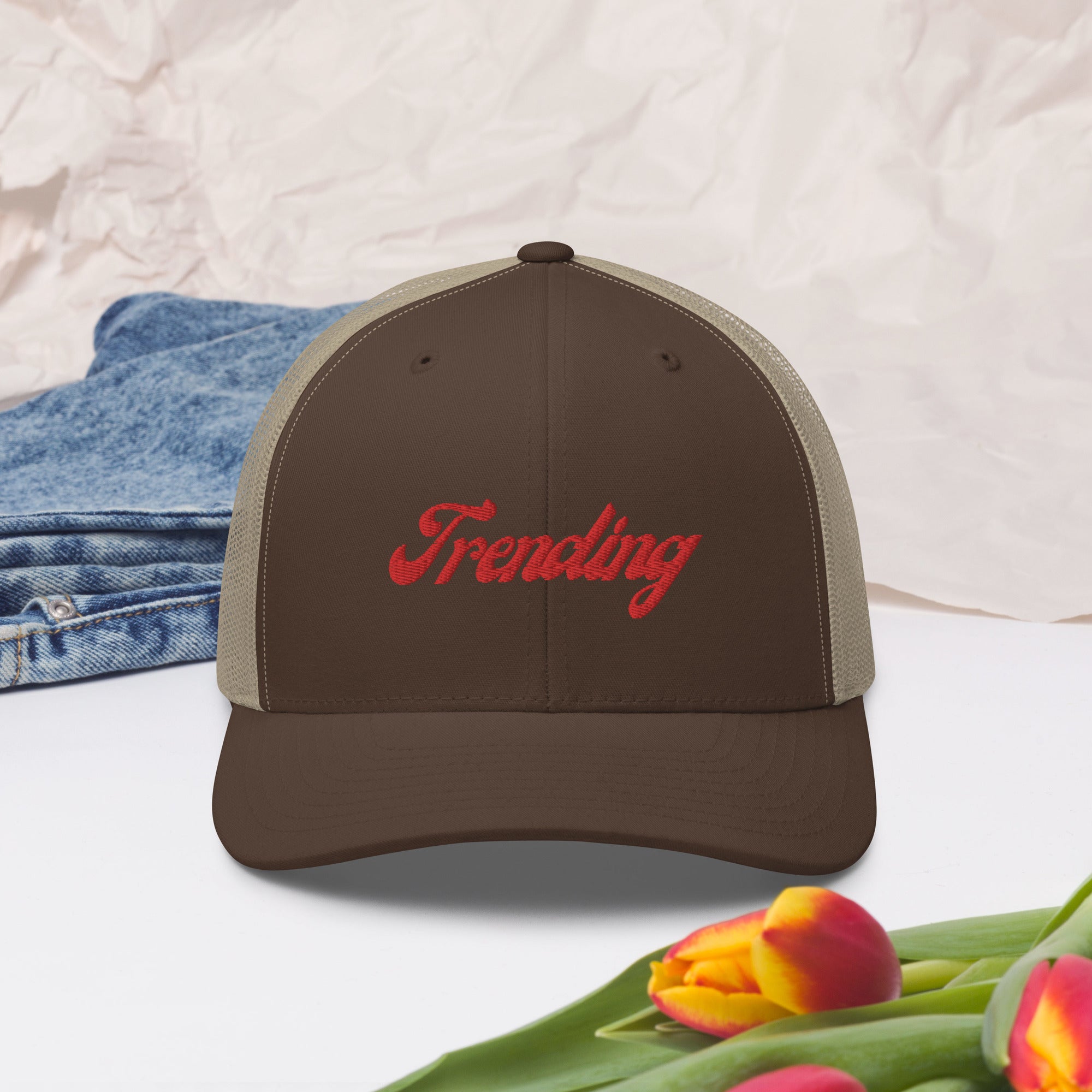 TRENDING RED Trucker Cap