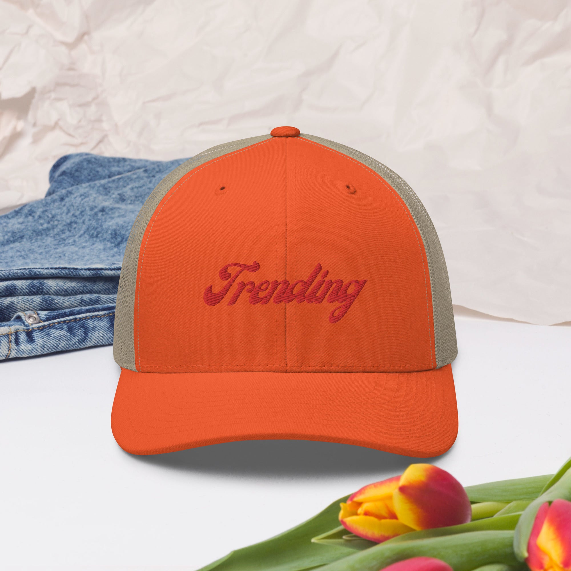 TRENDING RED Trucker Cap