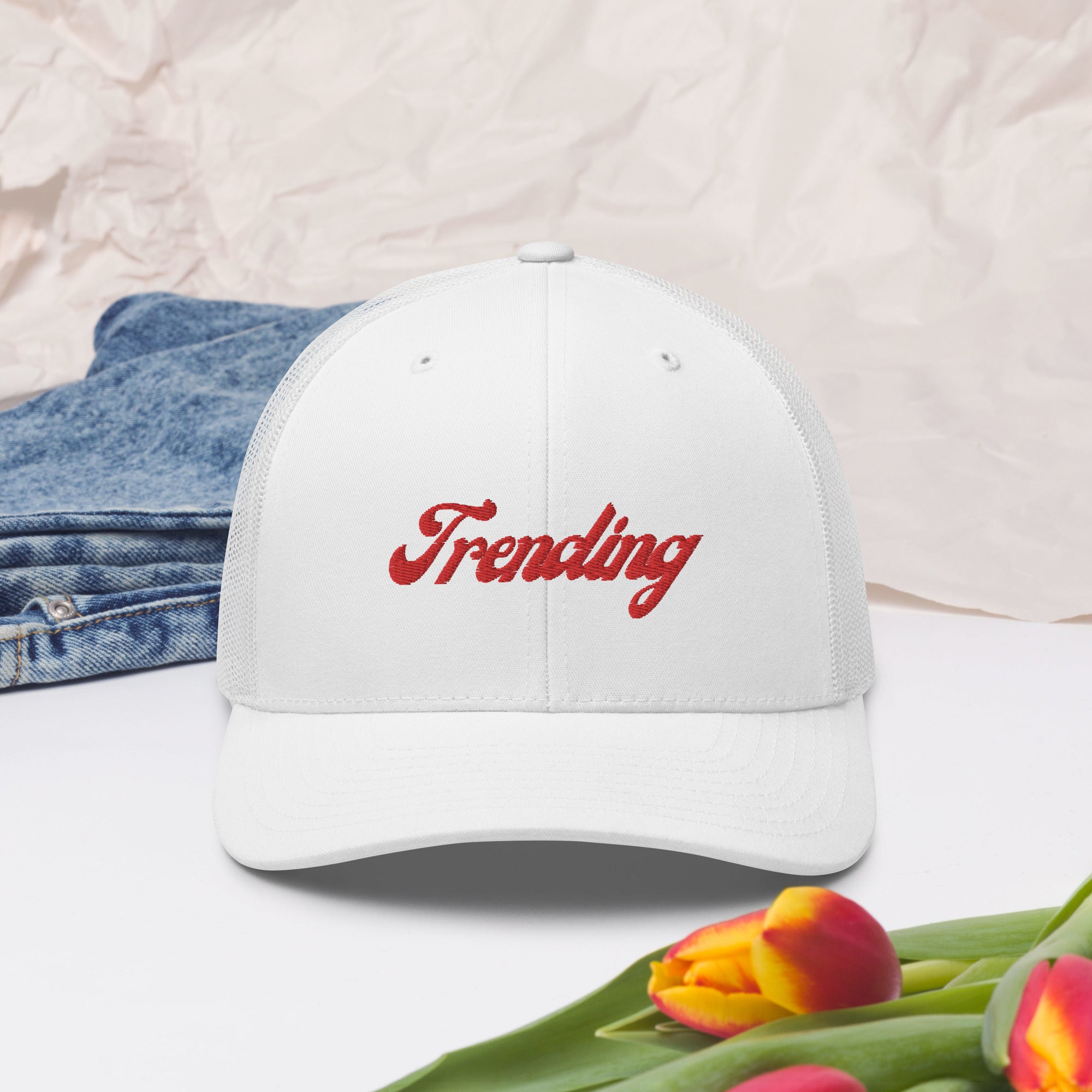 TRENDING RED Trucker Cap
