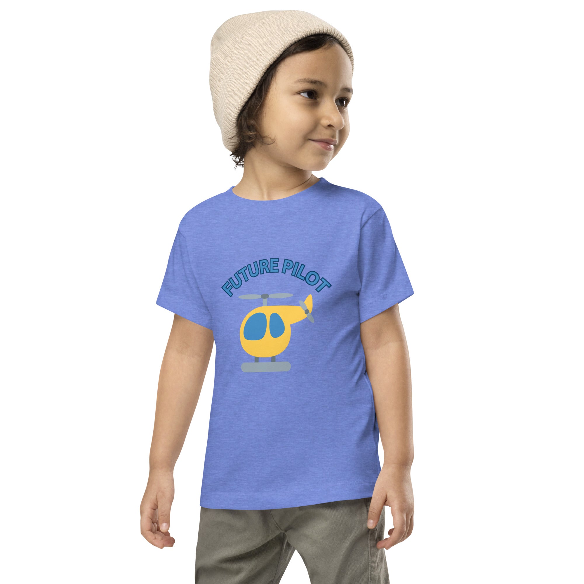 FUTURE PILOT (HELICOPTER) Toddler Short Sleeve Tee