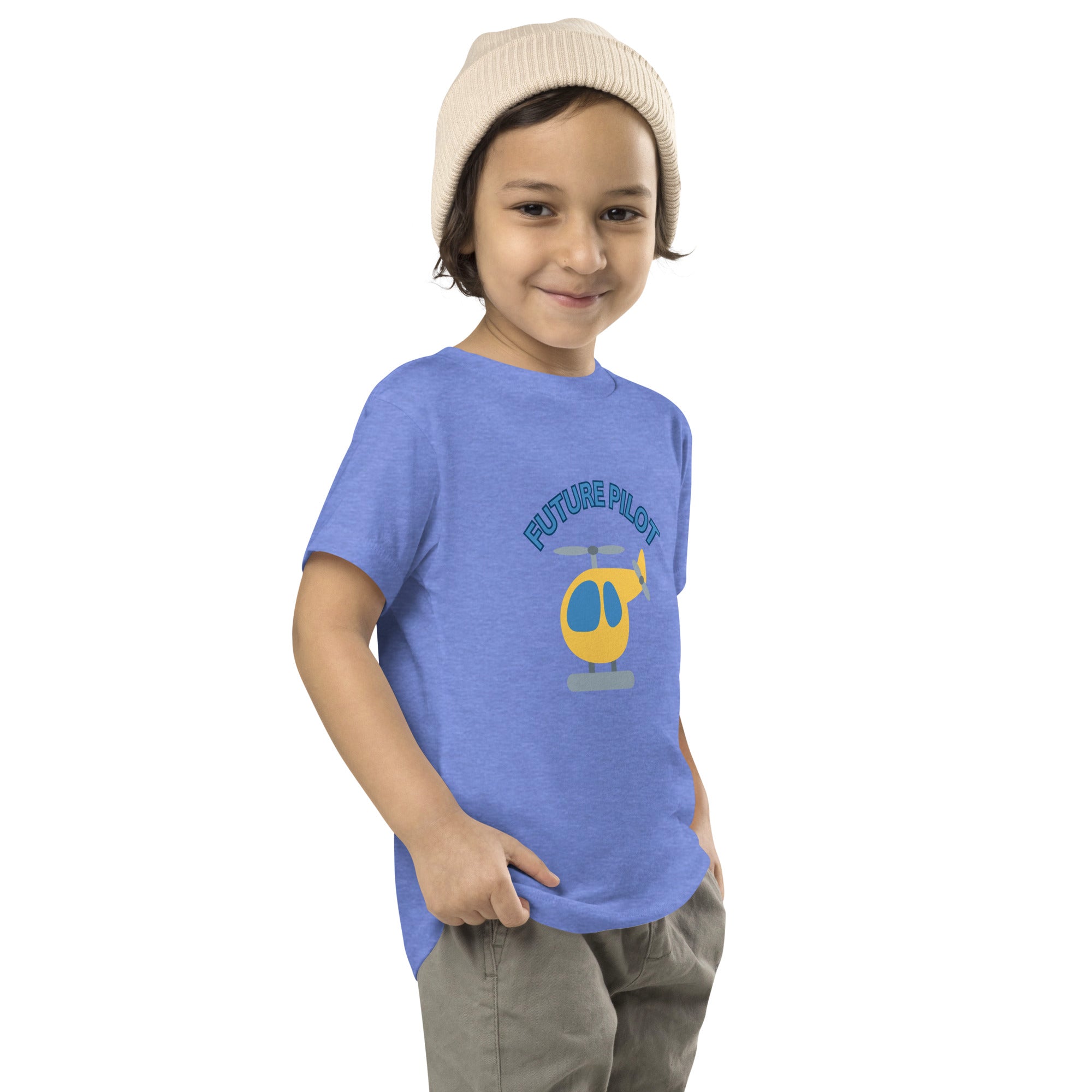 FUTURE PILOT (HELICOPTER) Toddler Short Sleeve Tee