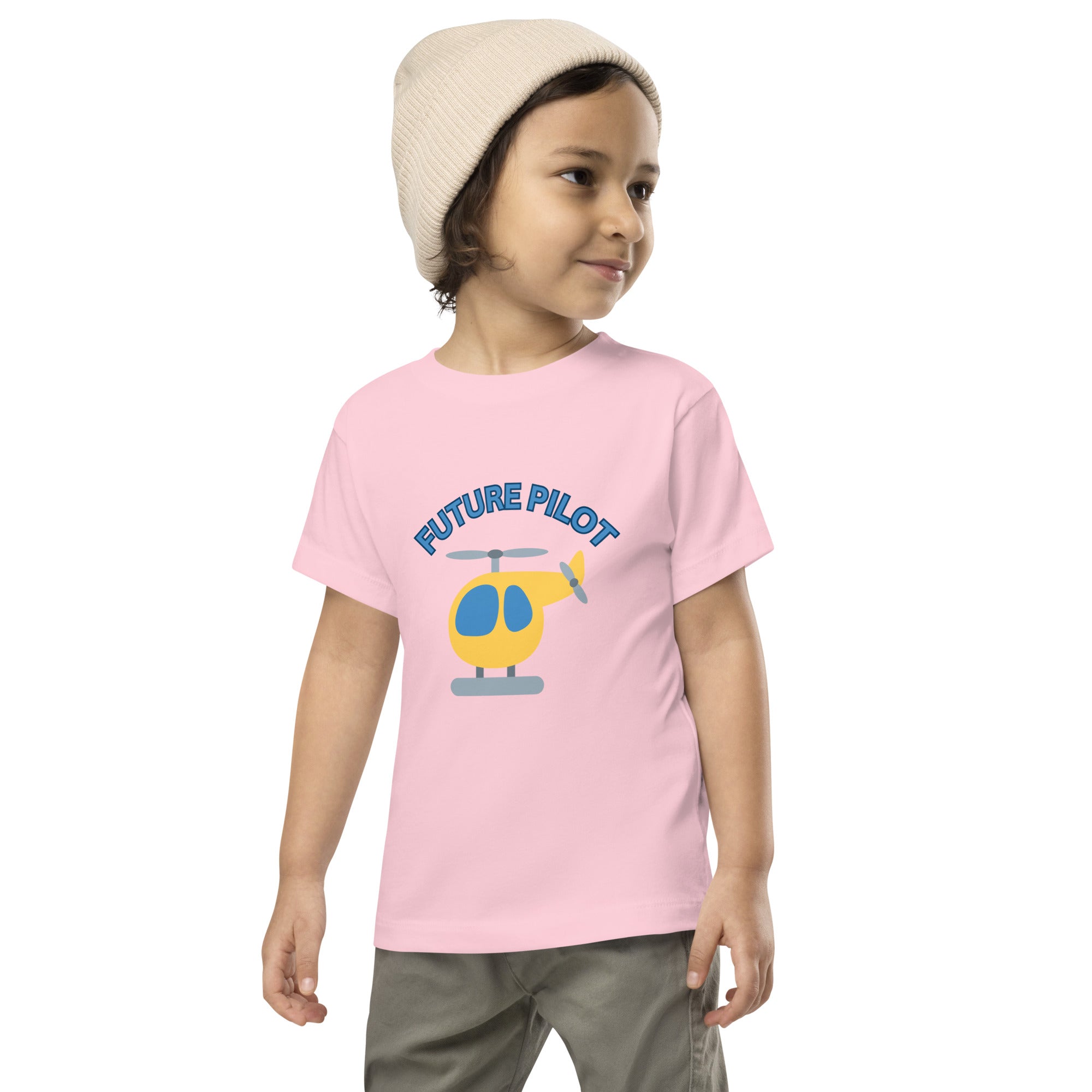 FUTURE PILOT (HELICOPTER) Toddler Short Sleeve Tee