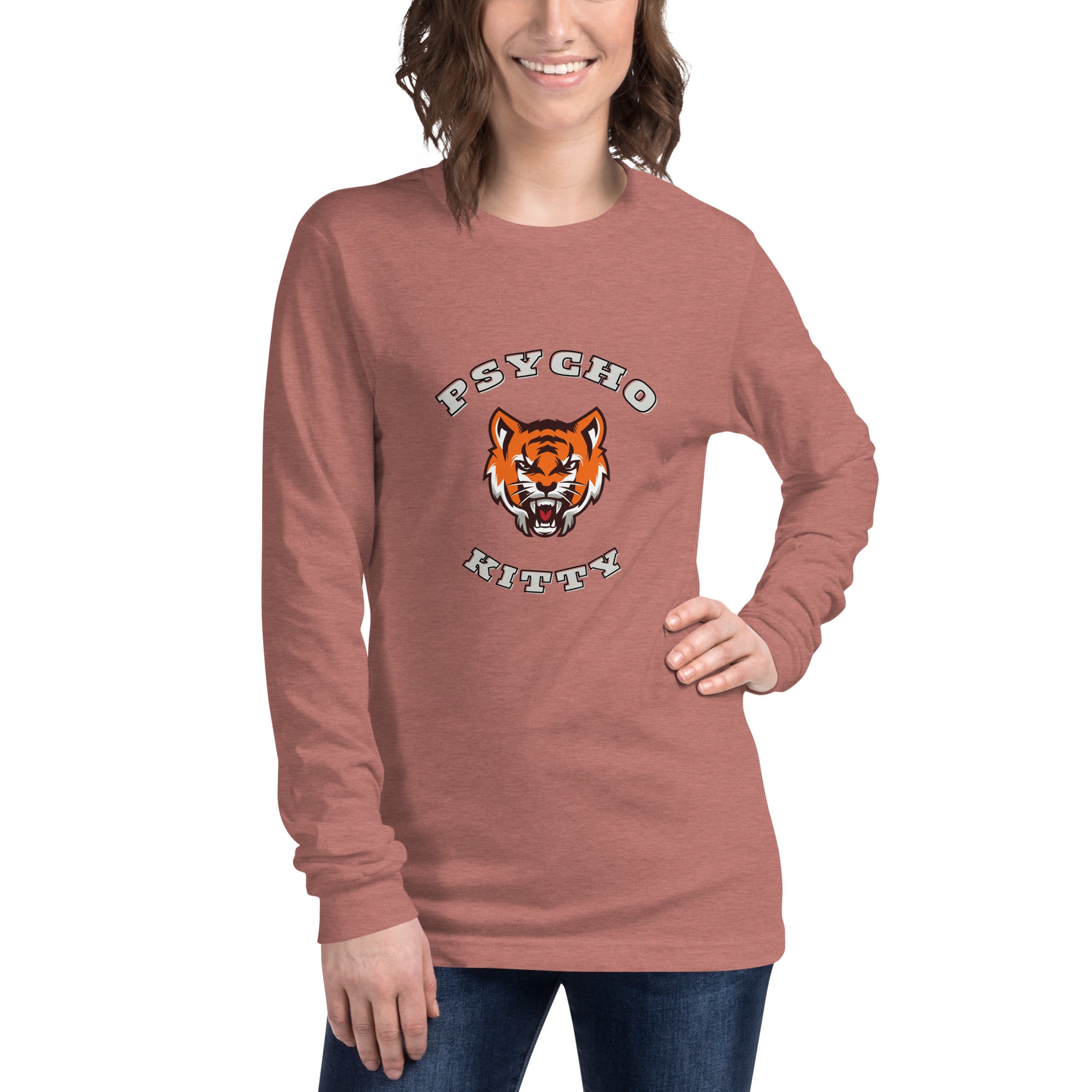 PSYCHO KITTY Unisex Long Sleeve Tee