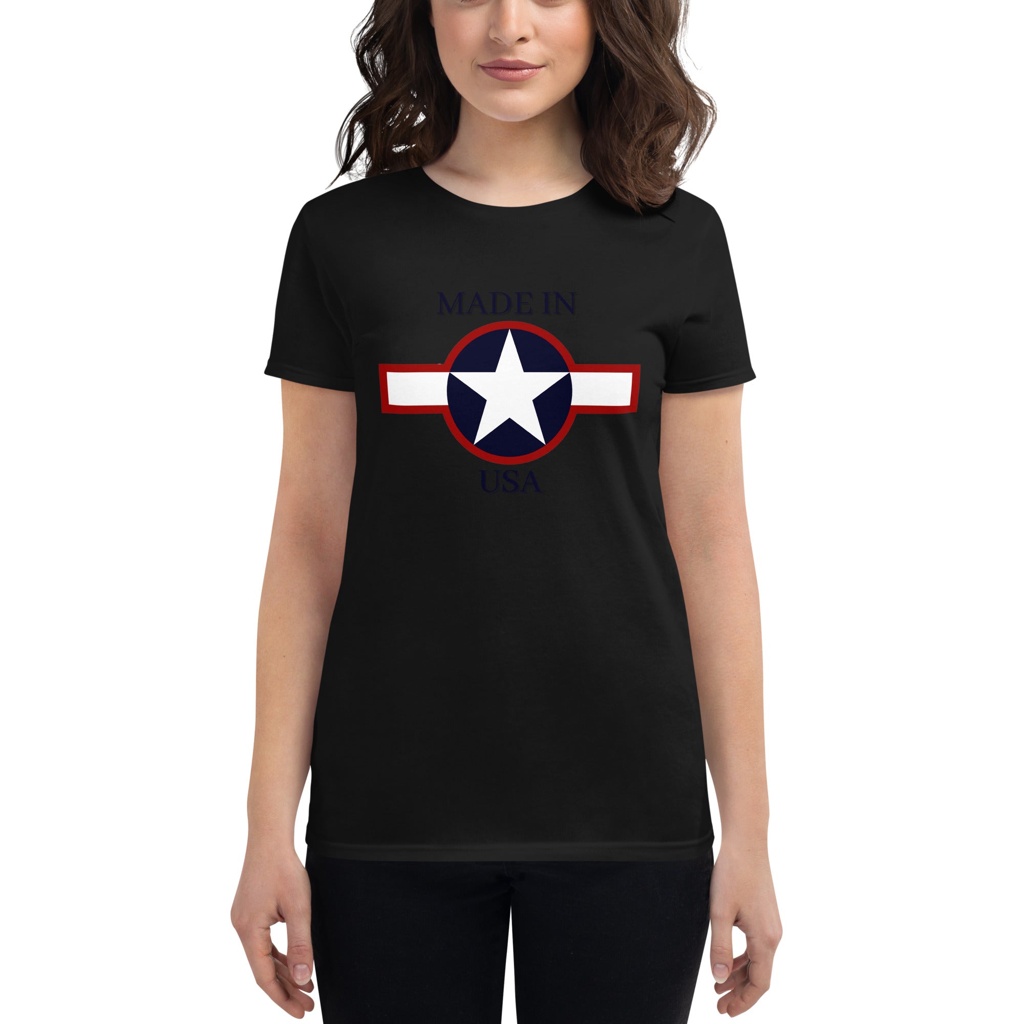MADE IN USA Women's short sleeve t-shirt