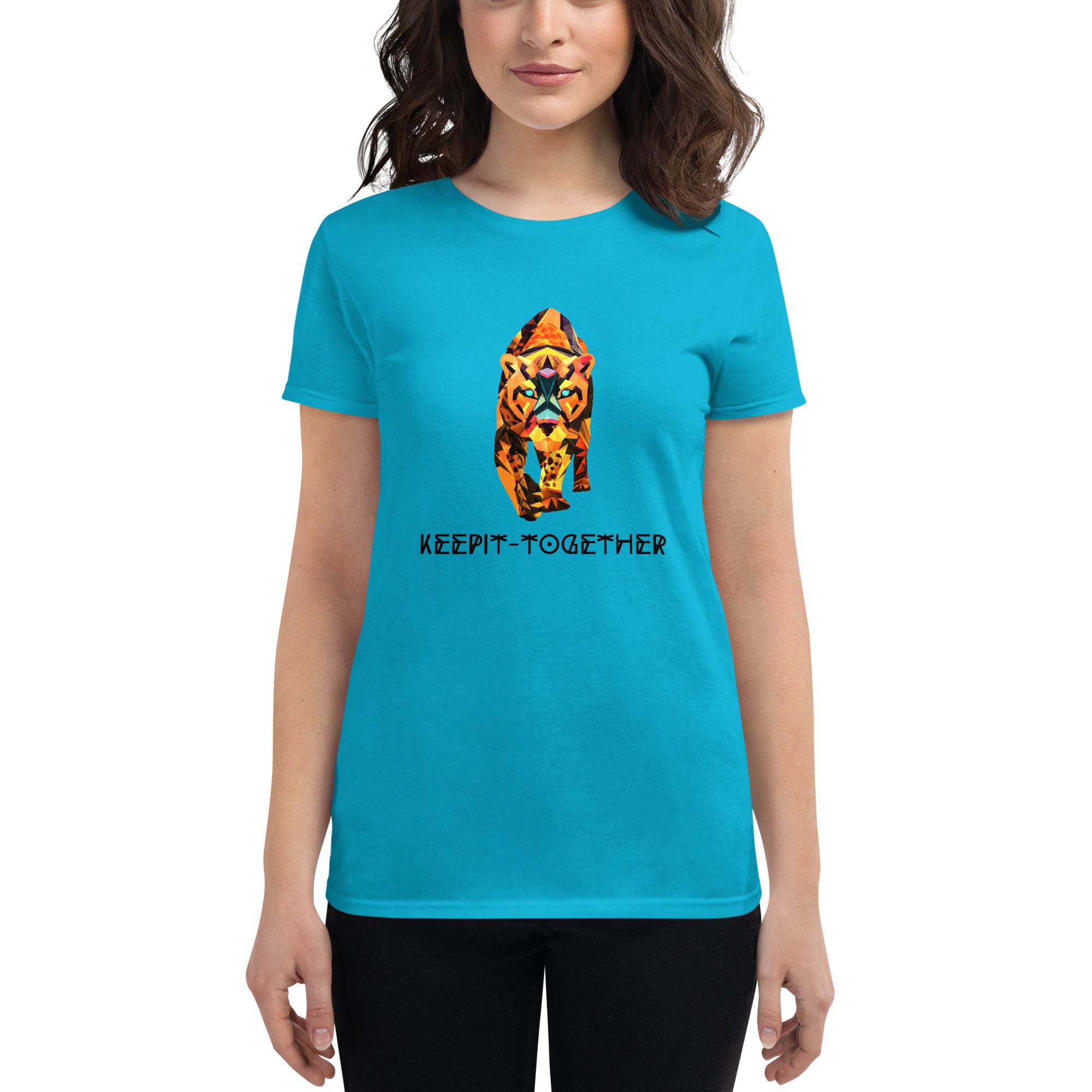 KEEPIT-TOGETHER FIERCE Women's short sleeve t-shirt