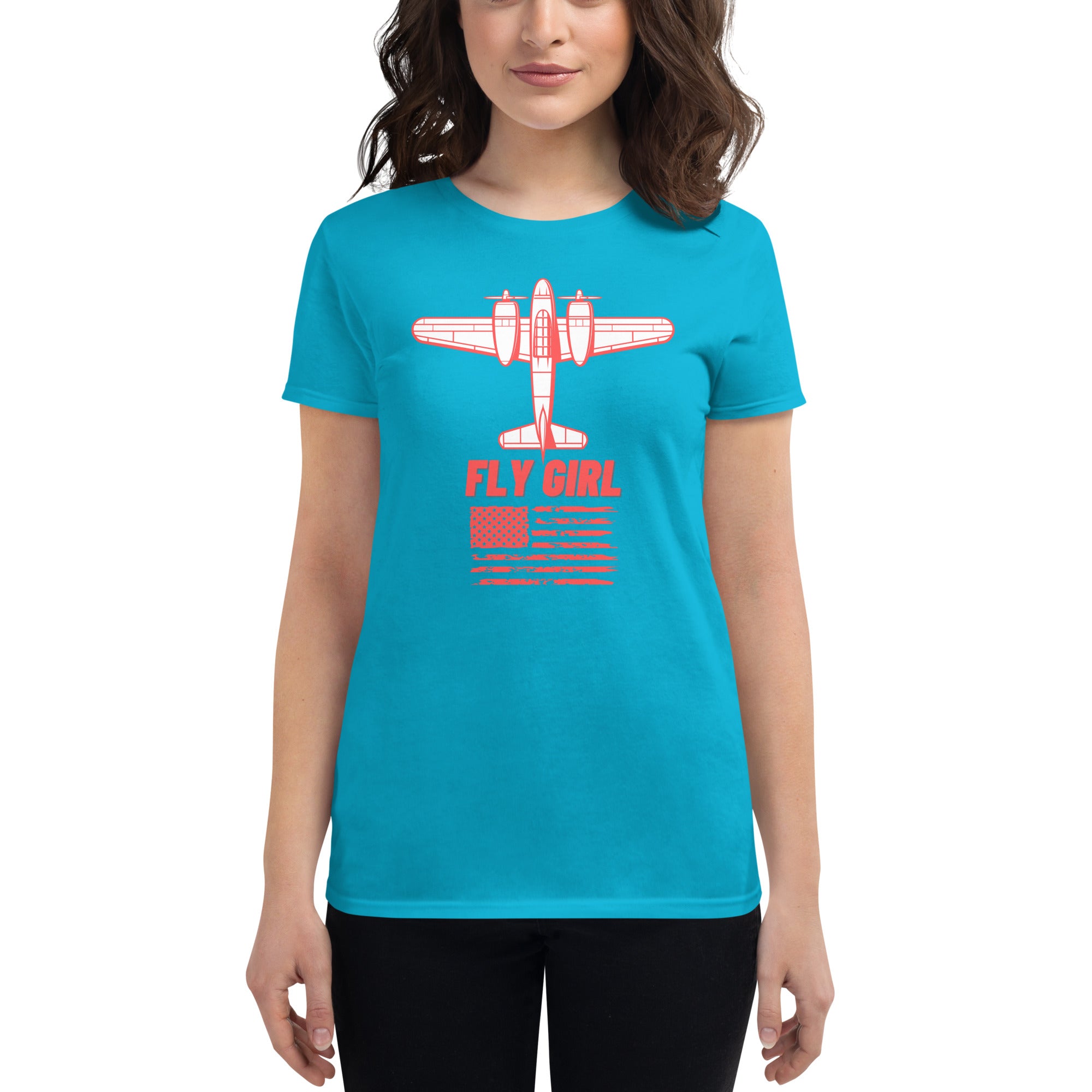 FLY GIRL Women's short sleeve t-shirt